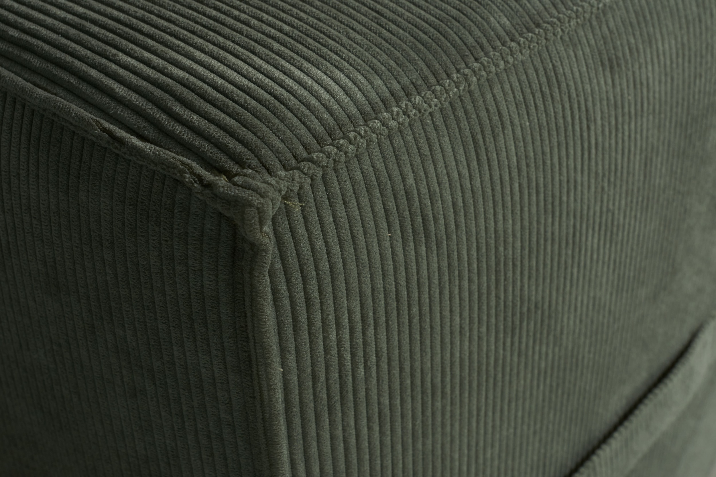 LC Home Sitzhocker »Danzig« inkl. Griff Cordoptik taupe 41x41x44cm