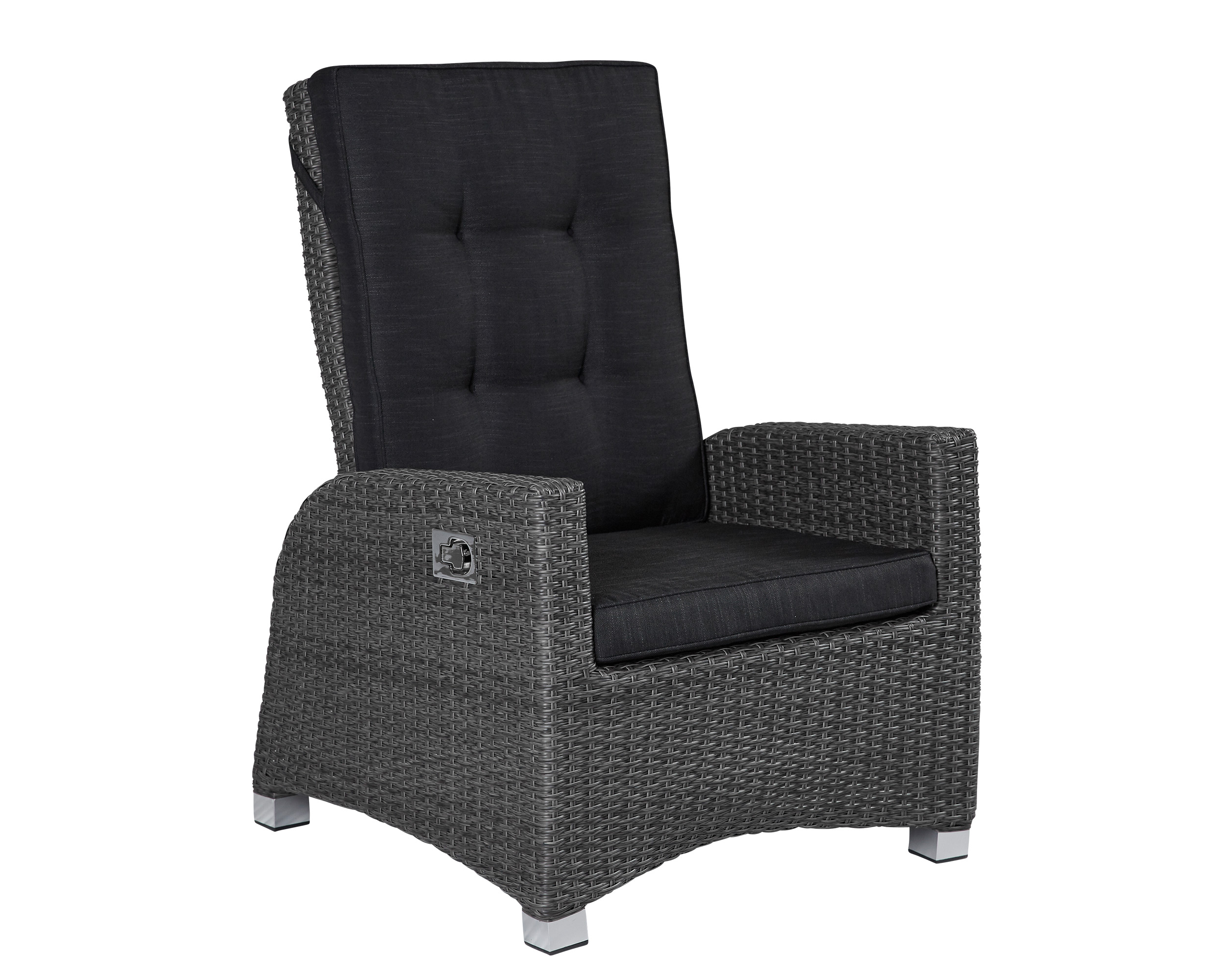 LC Garden »Barcelona« Gartensessel grau-mix Loungesessel verstellbar