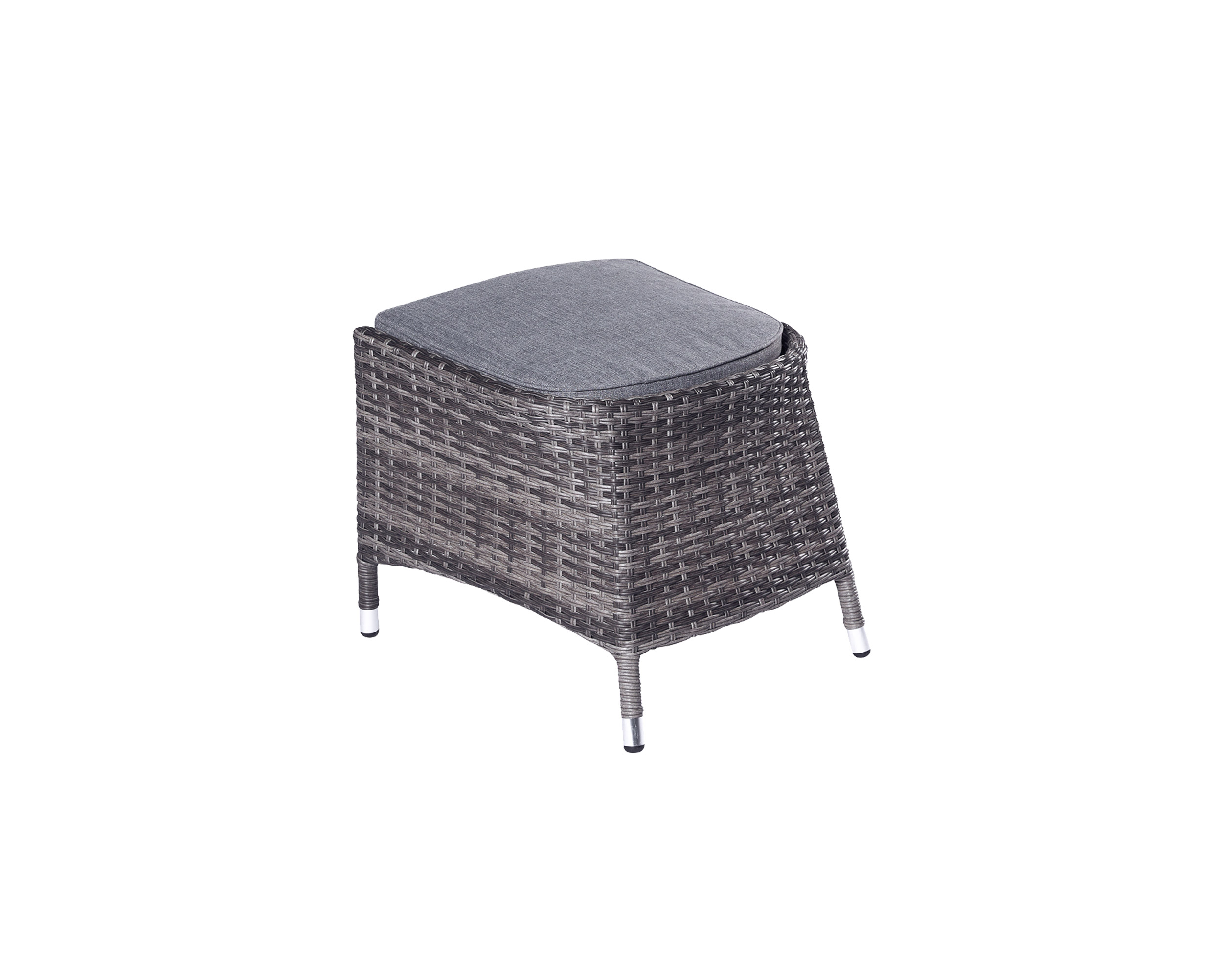 LC Garden »Bailado« Dining Hocker Fußbank omega grau