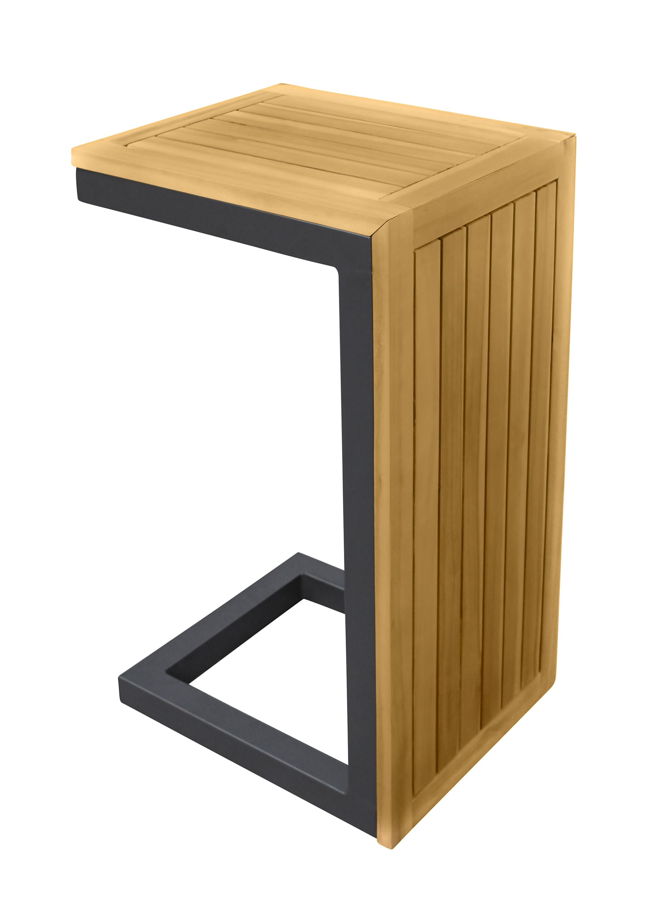 LC Garden »Sungardo« Gartenlounge Set 3tlg. Anthrazit aus Aluminium Akazie