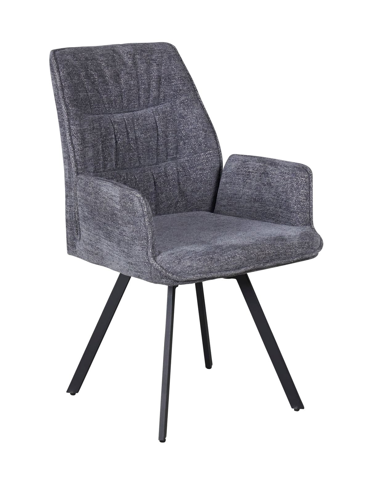 LC Home »Manado« Dining Set IV Sitzgruppe Teddystoff Grau