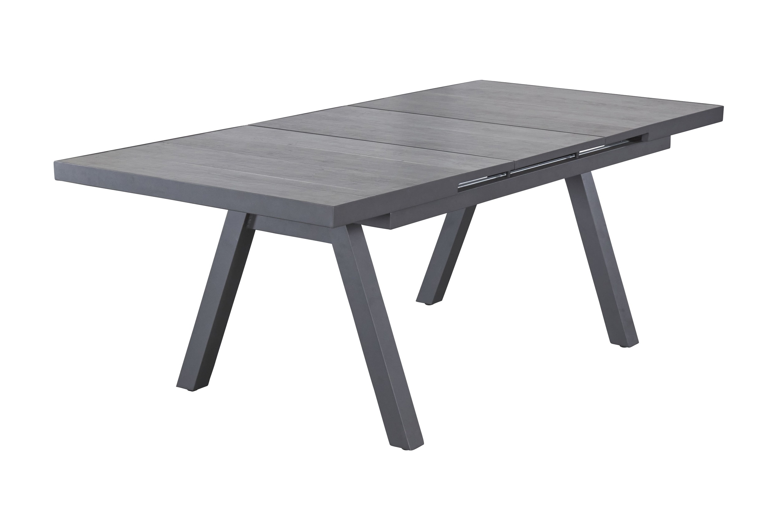 LC Garden »Keramo« Dining Ausziehtisch Stativ-Gestell grau 160/210x100x75cm Gartentisch