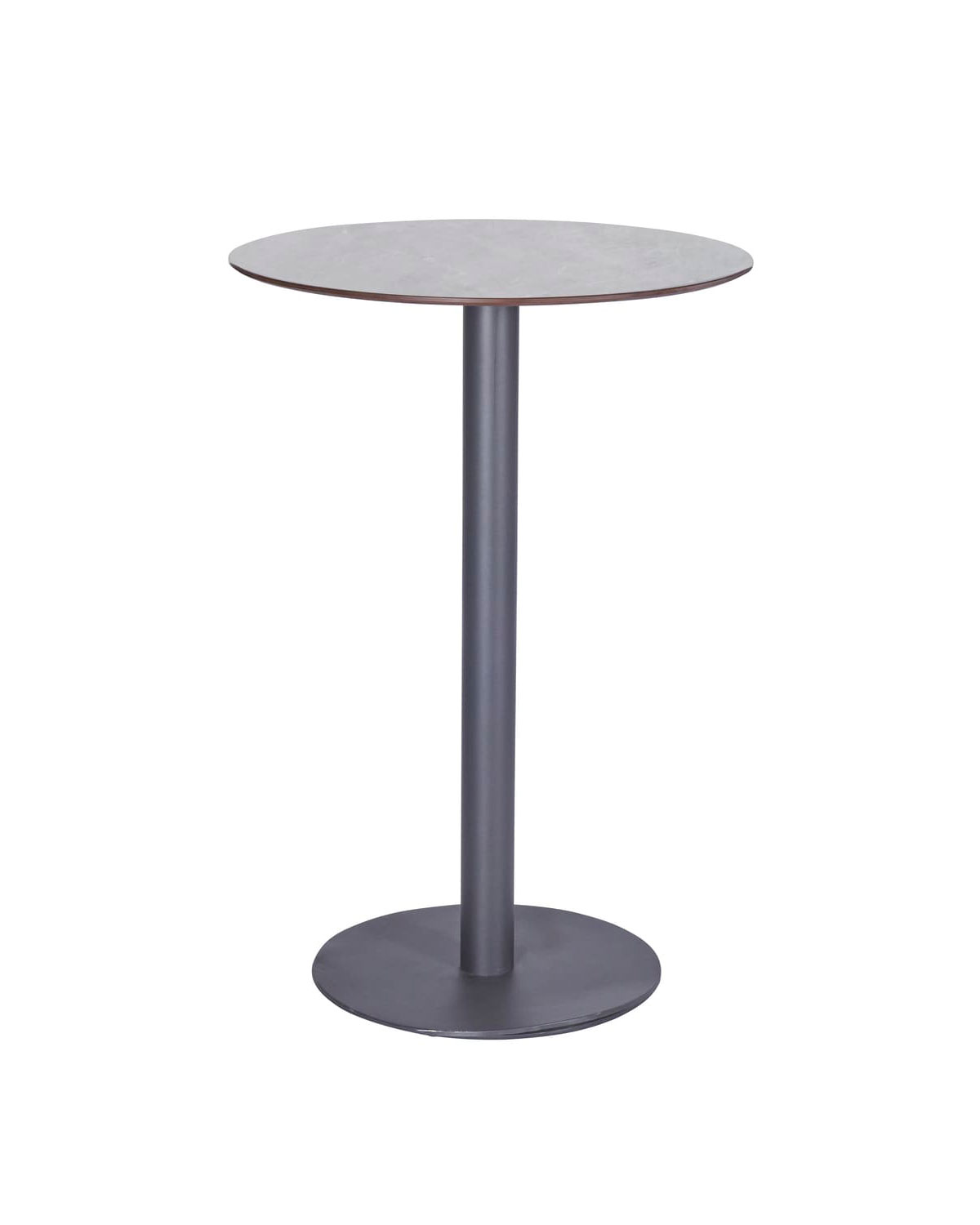 LC Garden »Bari« Bartisch Ø70x104cm grau Aluminium/sintered stone Gartentisch