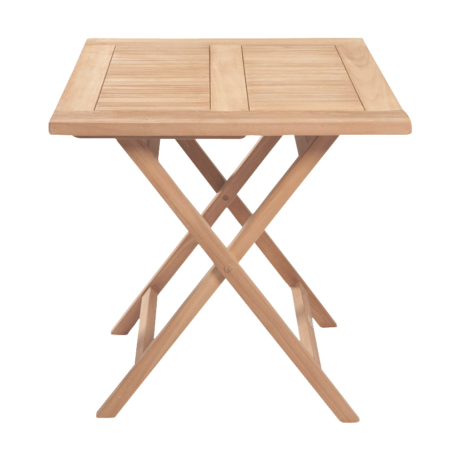 LC Garden »Riva« Teak Klapptisch quadratisch 70x70x75cm