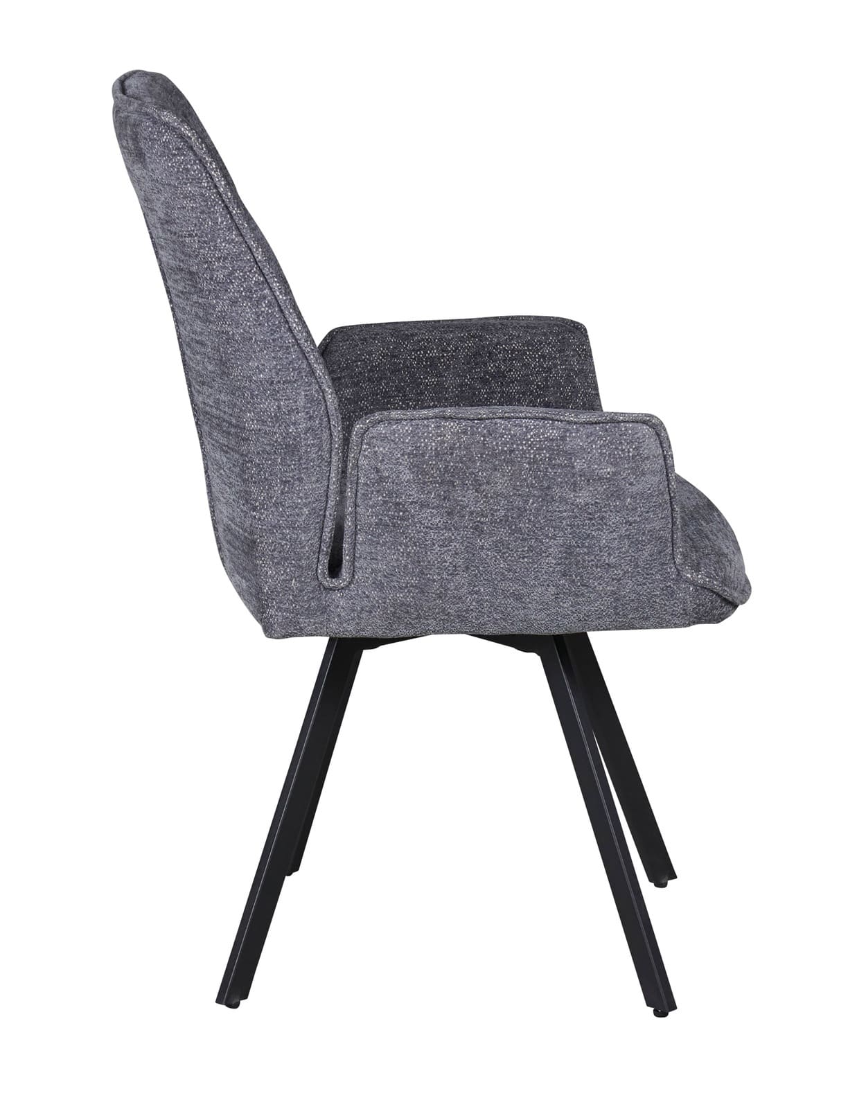 LC Home »Manado« Dining Set IV Sitzgruppe Teddystoff Grau