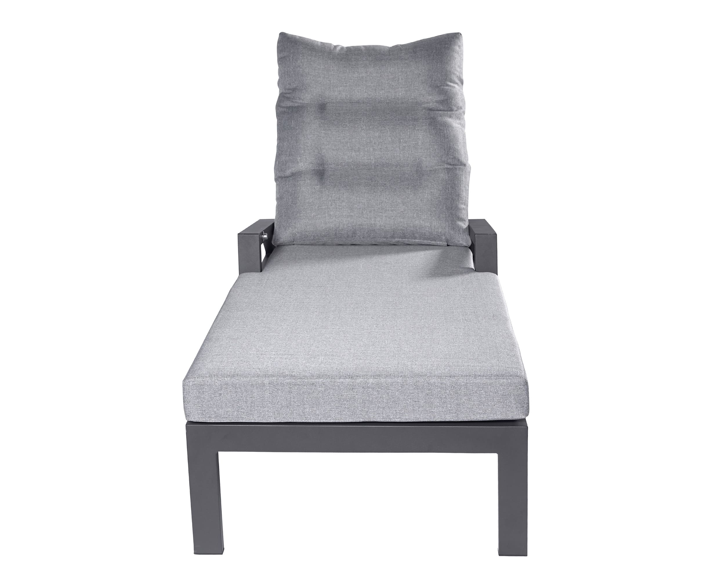LC Garden »Bondino« Sonnenliege Gartenliege Relax anthrazit