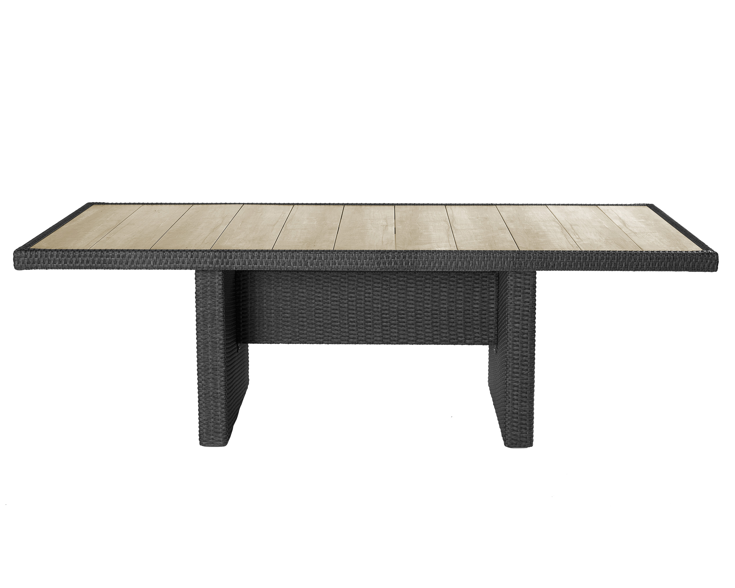 LC Garden »Barcelona« Dining Set VII mit Komido Wangentisch grau-mix Sitzgruppe Gartenset
