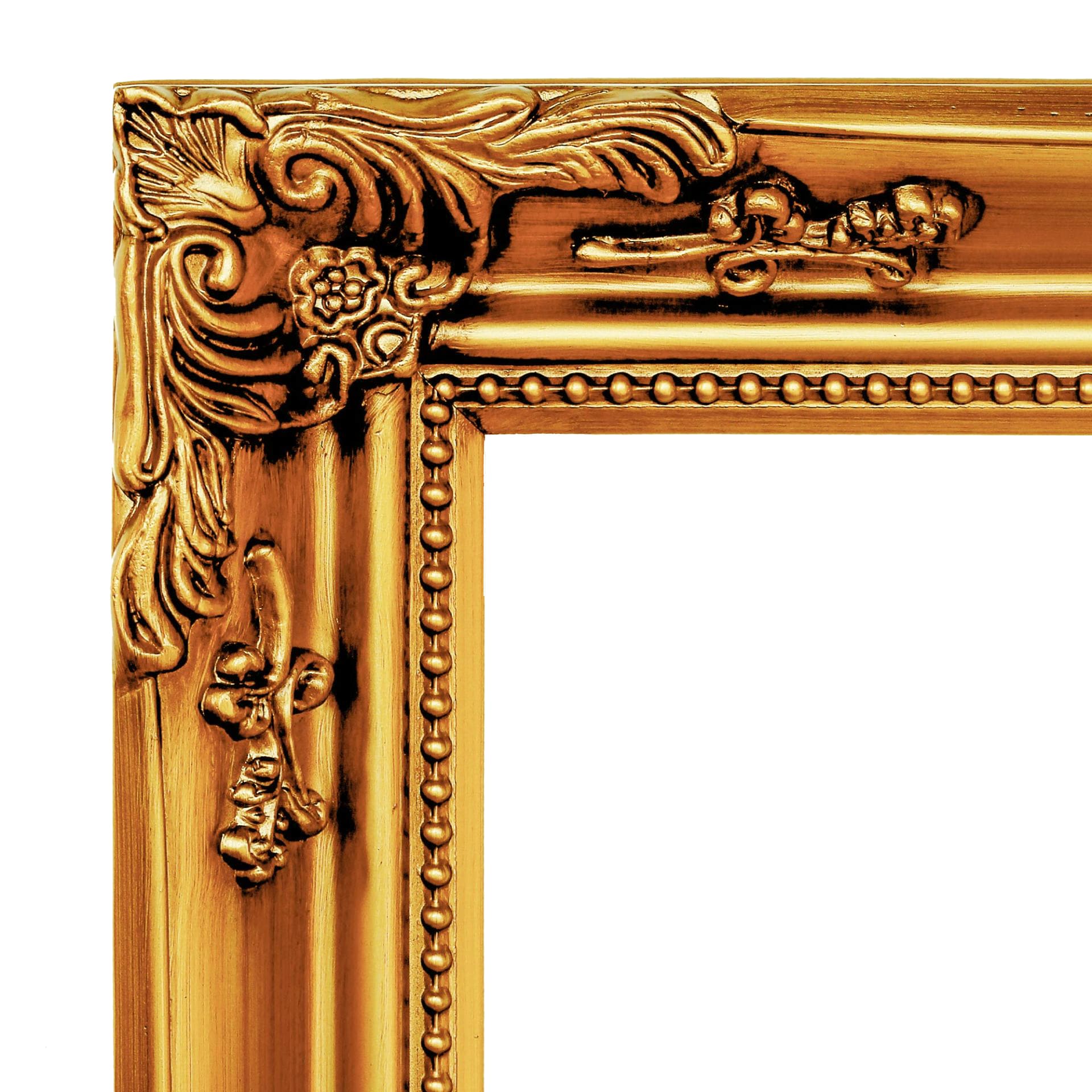 LC Home Wandspiegel Barock Spiegel gold ca. 115 x 85 cm Antik-Stil Flurspiegel
