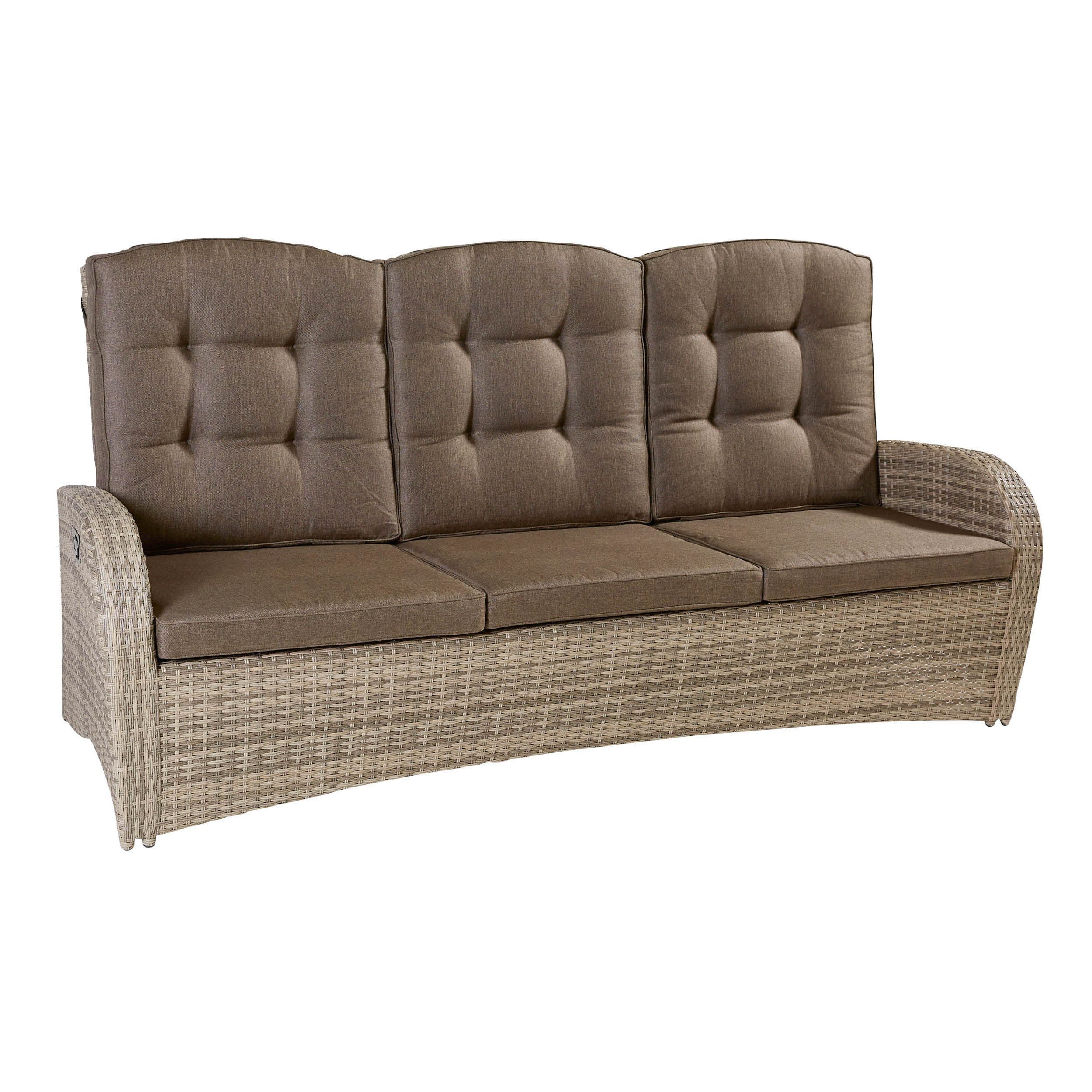 LC Garden »Turin« Living 3er Sofa Dreisitzer natur