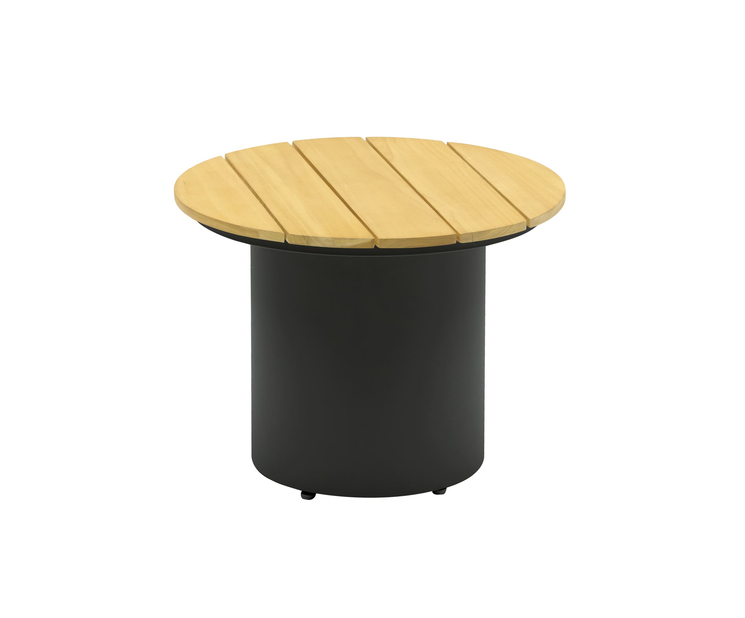 LC Garden »Puerto« Gartentisch Ø50x38cm Beistelltisch rund Teakholz