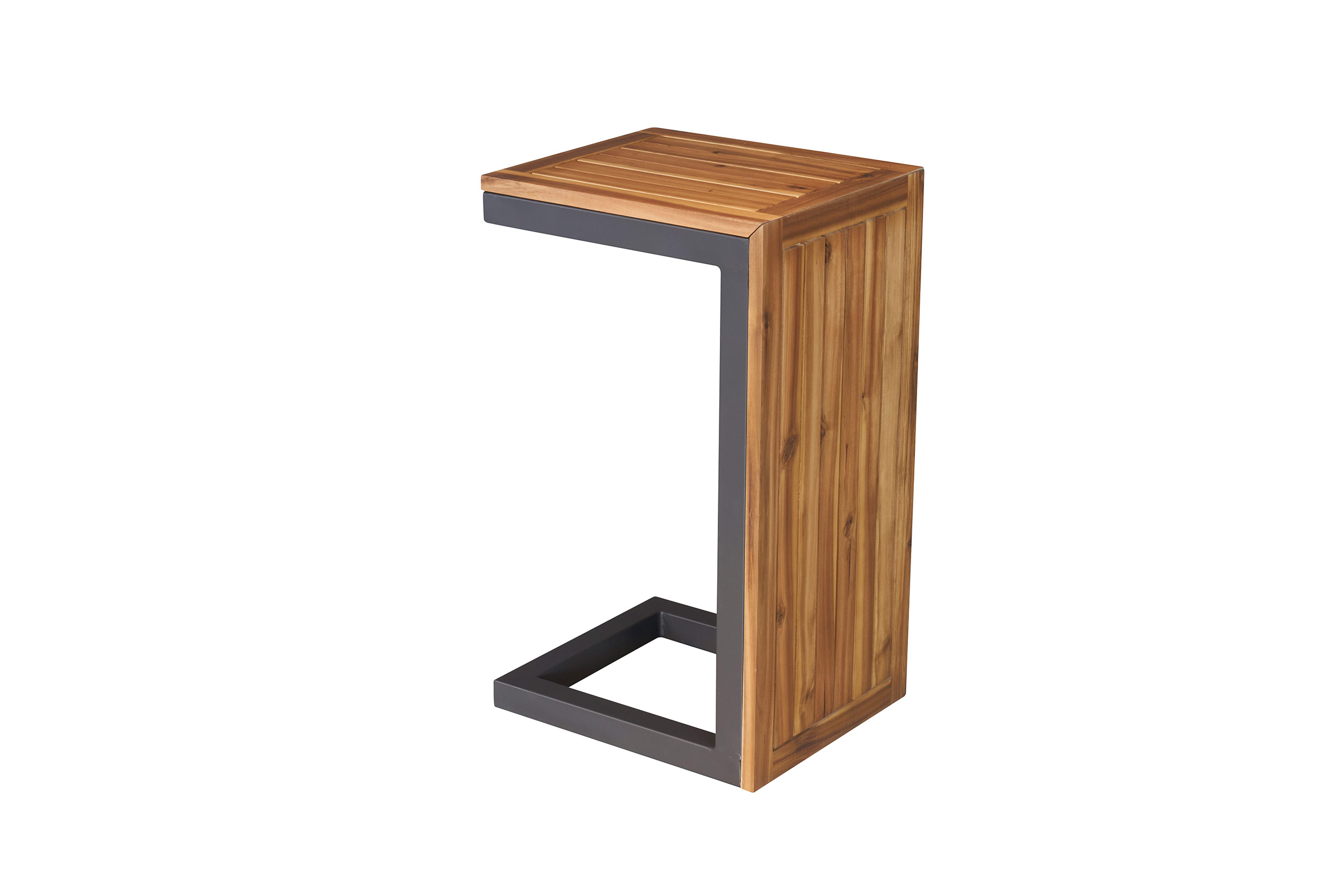 LC Garden »Sungardo« Gartenlounge Set 3tlg. Anthrazit aus Aluminium Akazie