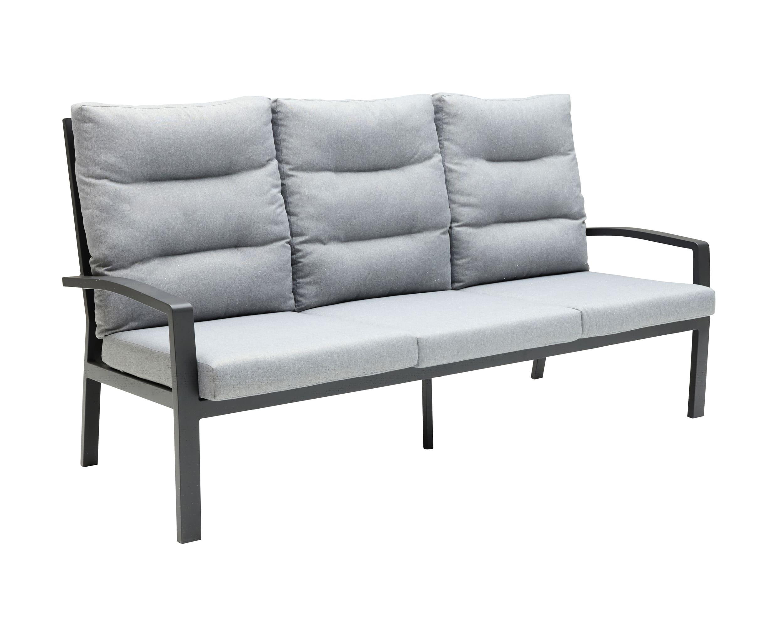 LC Garden »Bondino« Dining 3er Sofa Dreisitzer Sofa Gartensofa anthrazit