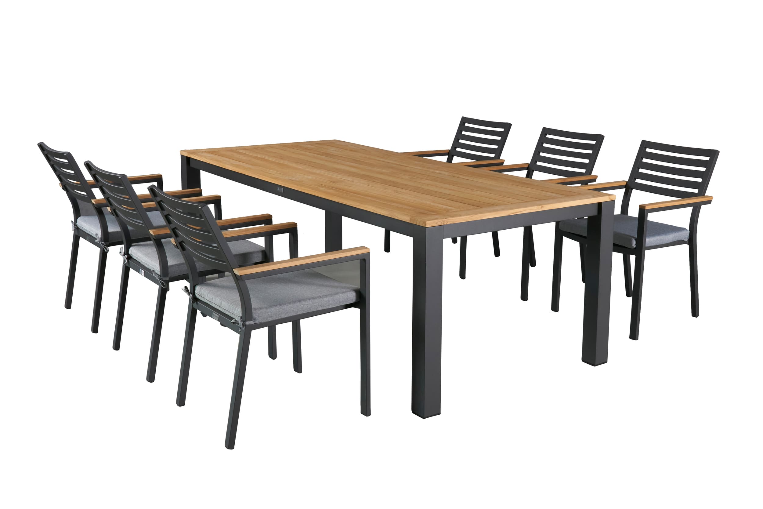 LC Garden »Welgardo« Dining Teak Gartentisch 228 x 100 cm Esstisch