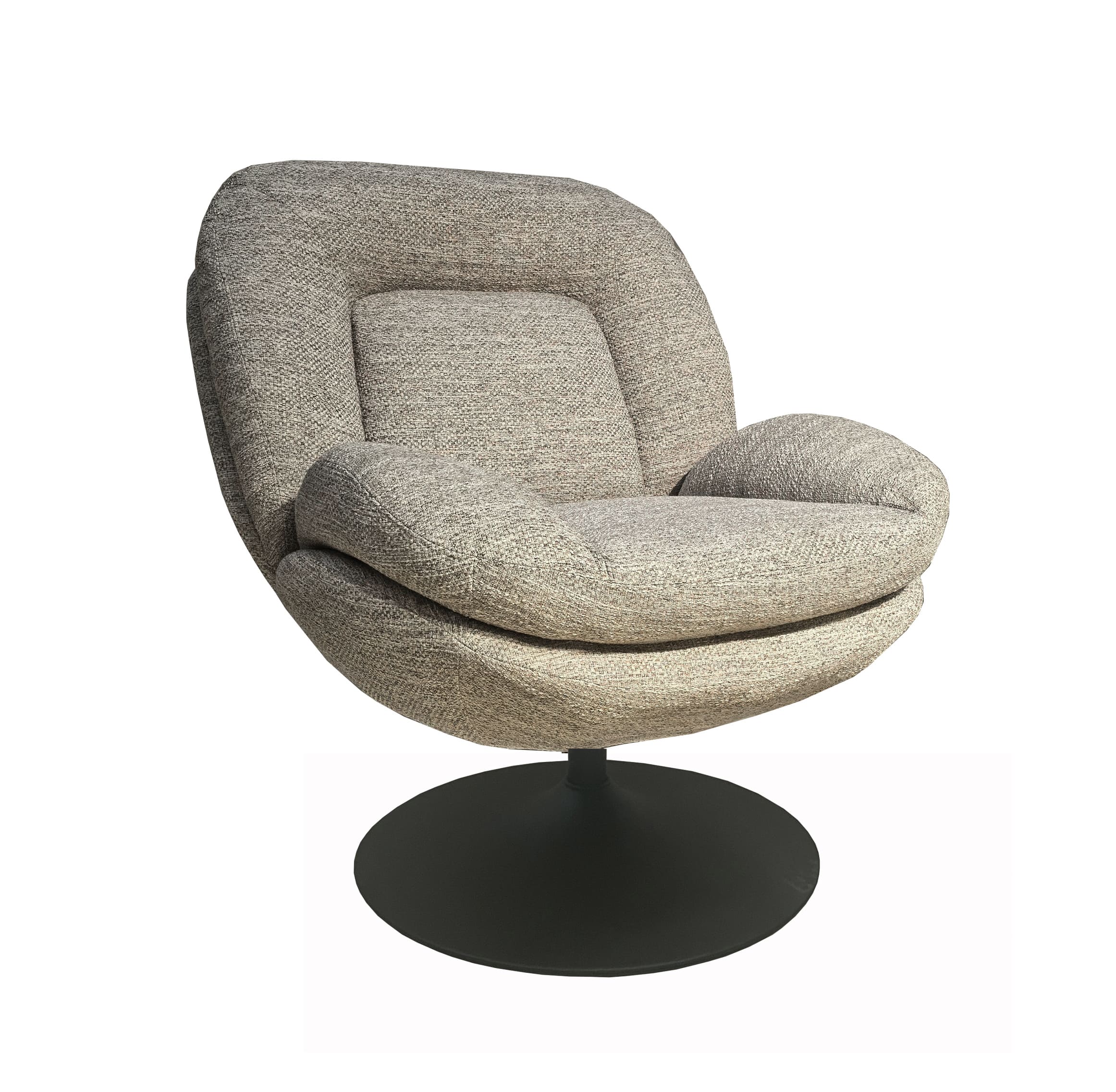 LC Home Sessel »Madison« LC Home Sessel »Madison« Webstoff beige – drehbarer Polstersessel mit Armlehnen