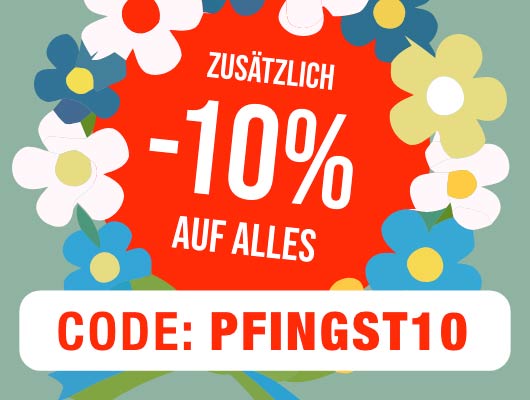 Mai Sale -10% auf ALLES!