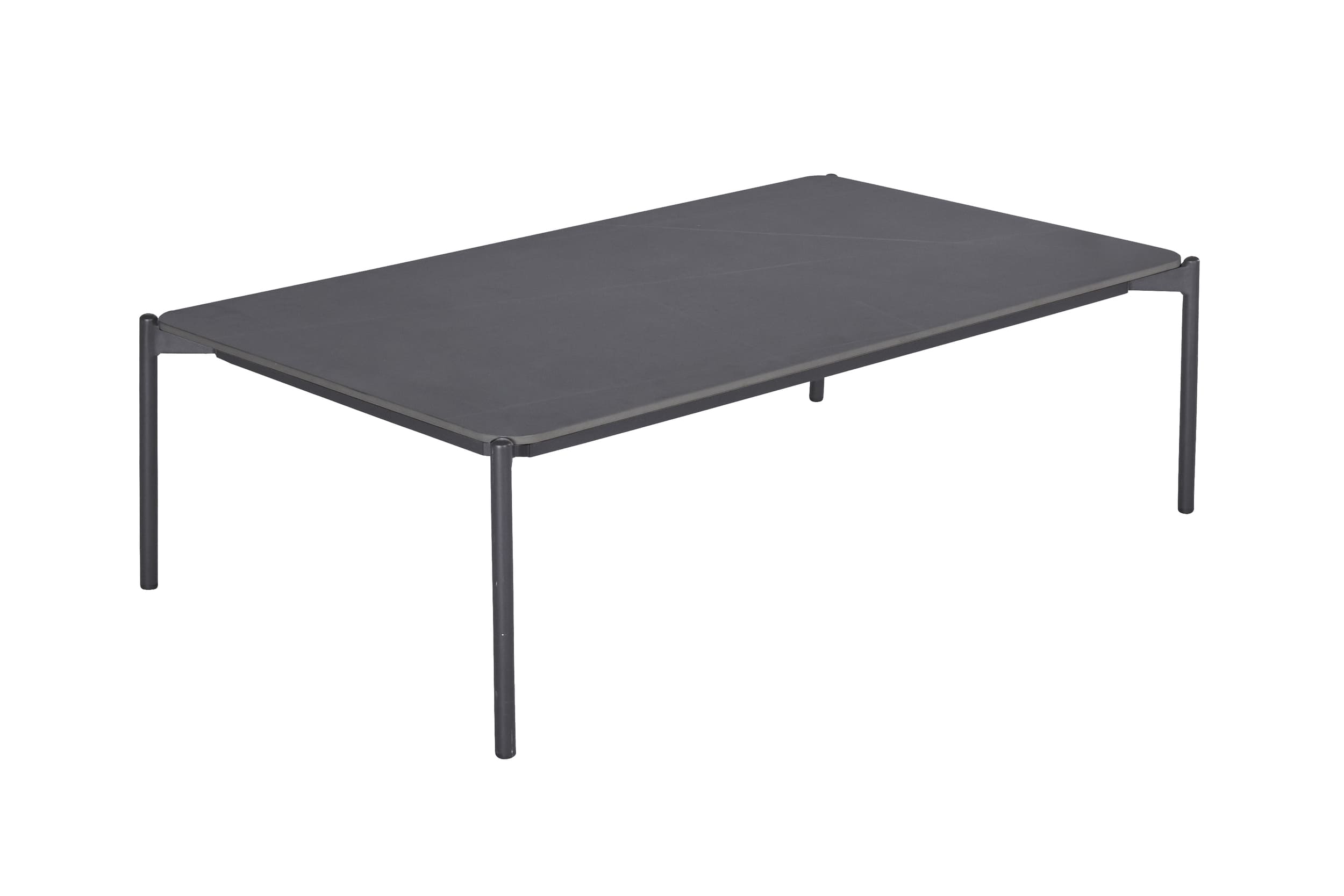 LC Garden »Bari« Loungetisch 120x70 anthrazit Aluminium/sintered stone Gartentisch