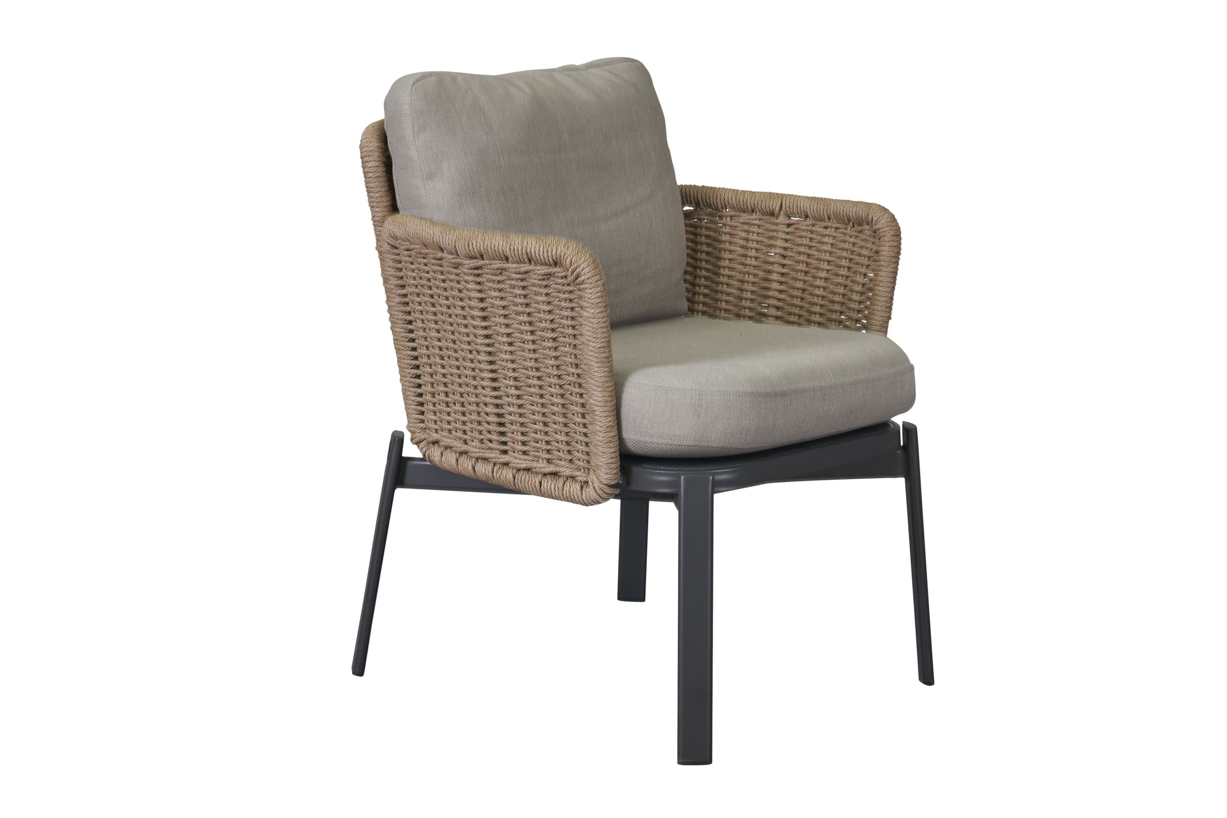 LC Garden »Catalina« Dining Armlehnstuhl  Rope inkl. Sitzkissen natur