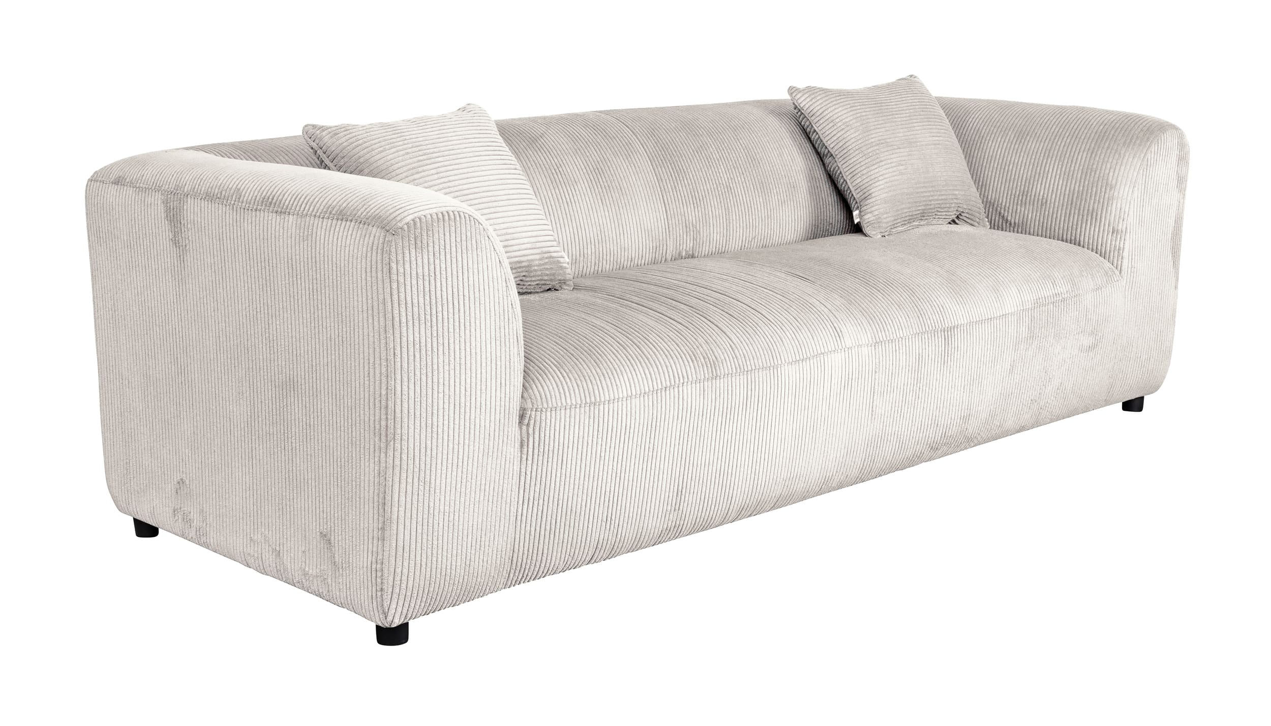 LC Home 3er Sofa Rantum Cord Beige