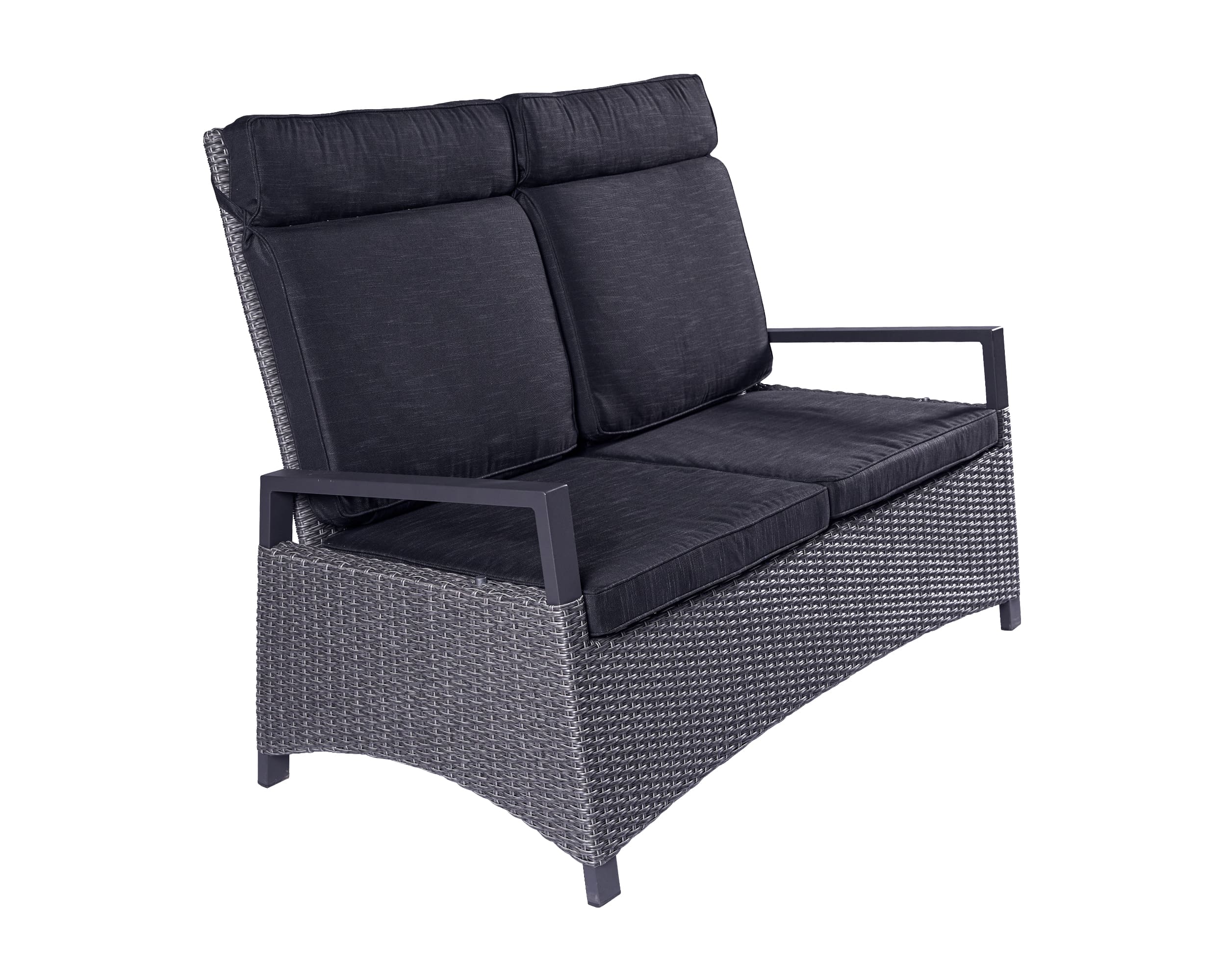 LC Garden »Keramo« Living 2er Sofa Zweisitzer grau-mix