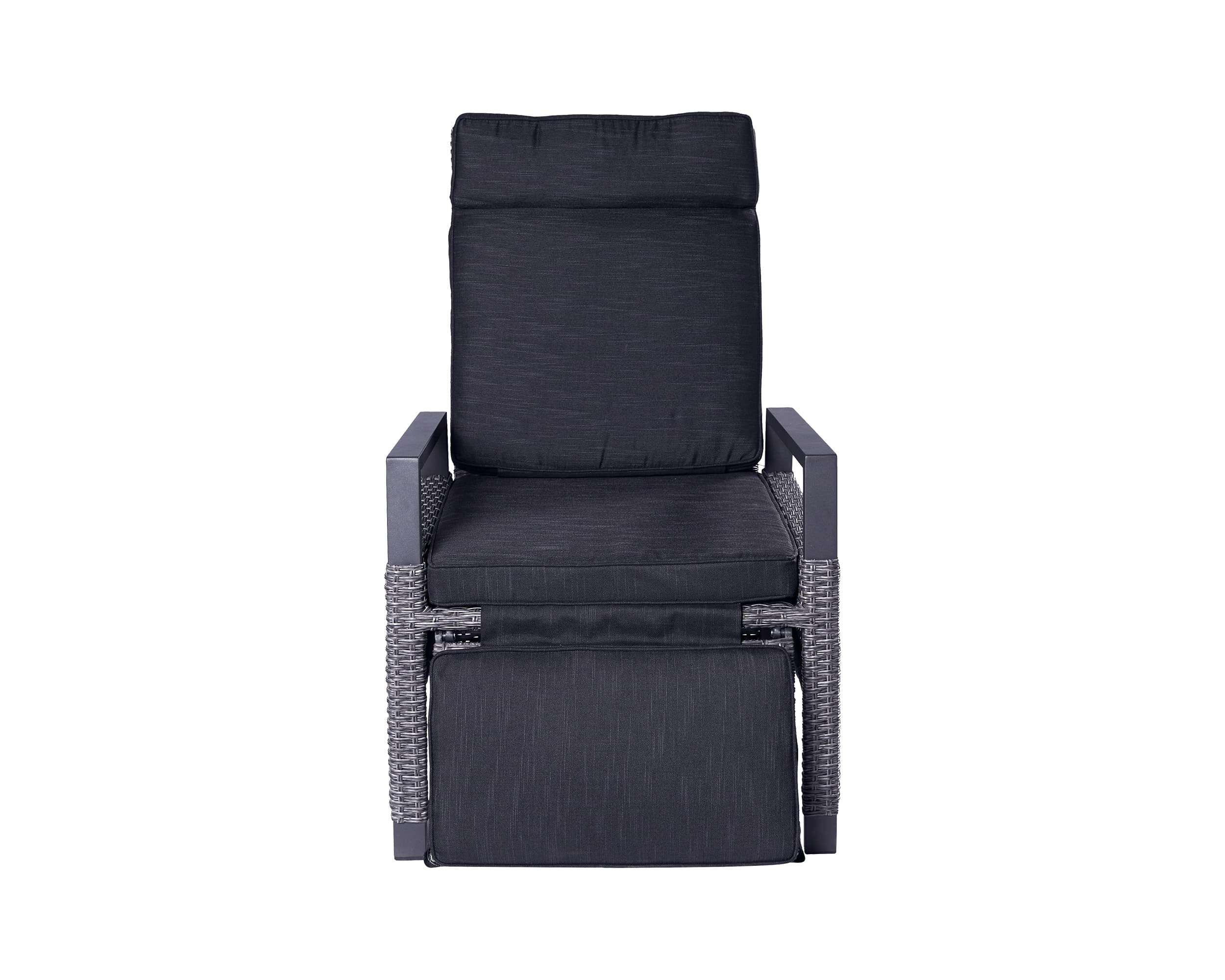 LC Garden »Keramo« Living 4er Set Gartensessel VIP Loungesessel grau-mix