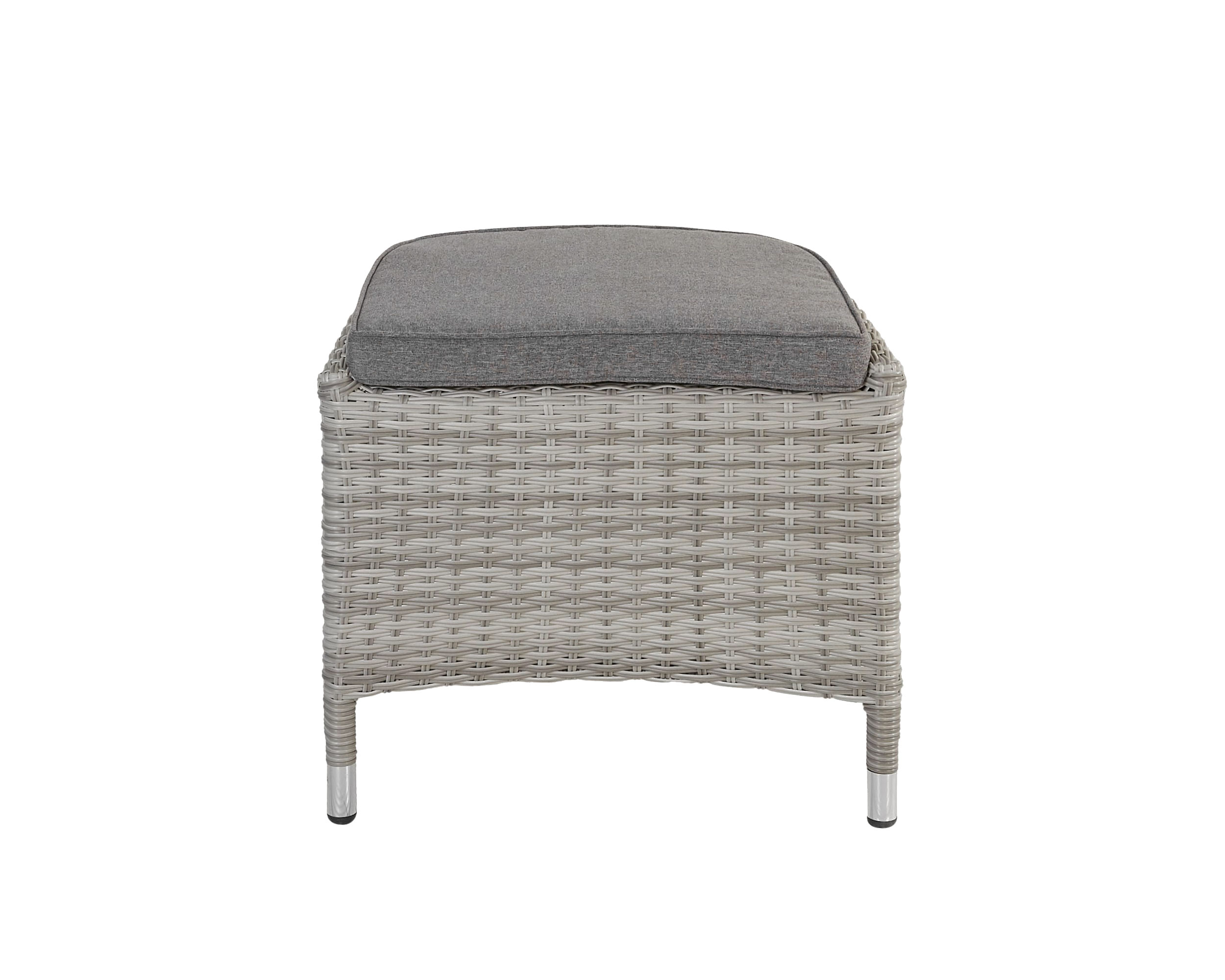 LC Garden »Roma« Dining Hocker Fußbank natur