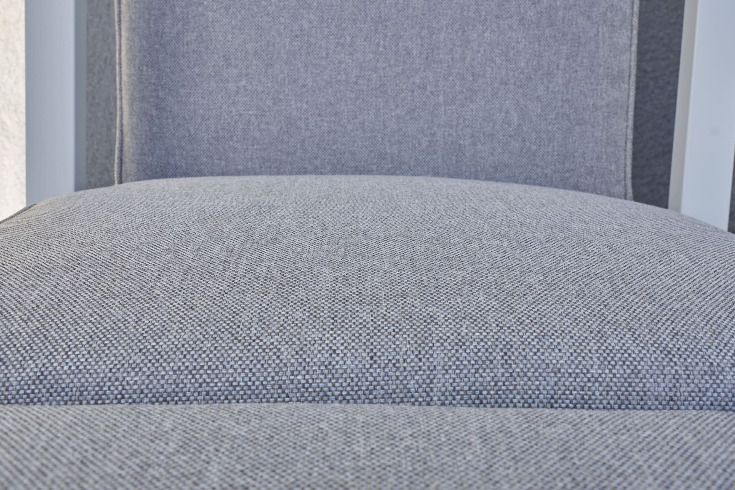 LC Garden 4er Set »Keramo« Positionsstuhl Textilen off-white Gartenstuhl mit Kissen