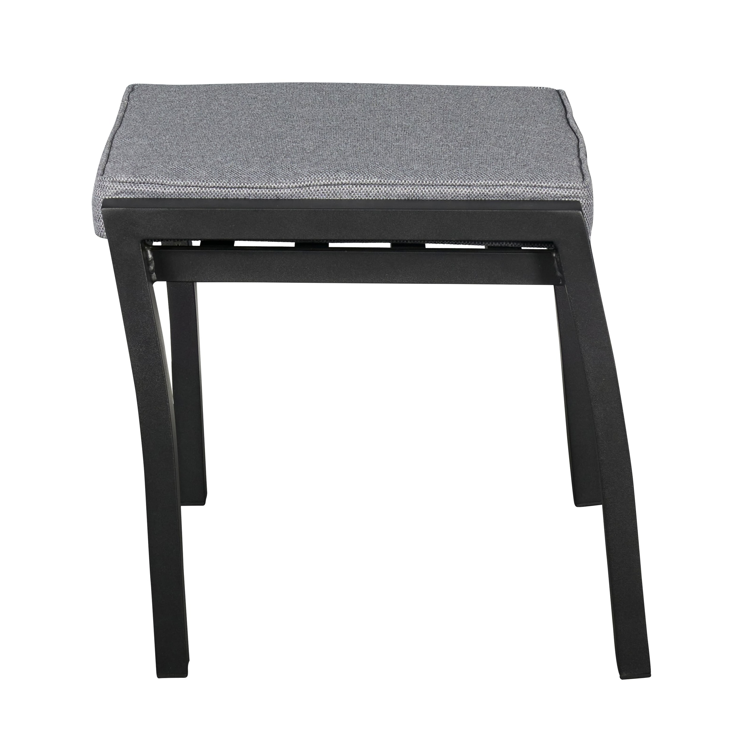 LC Garden »Sondrino« Hocker schwarz Fußbank