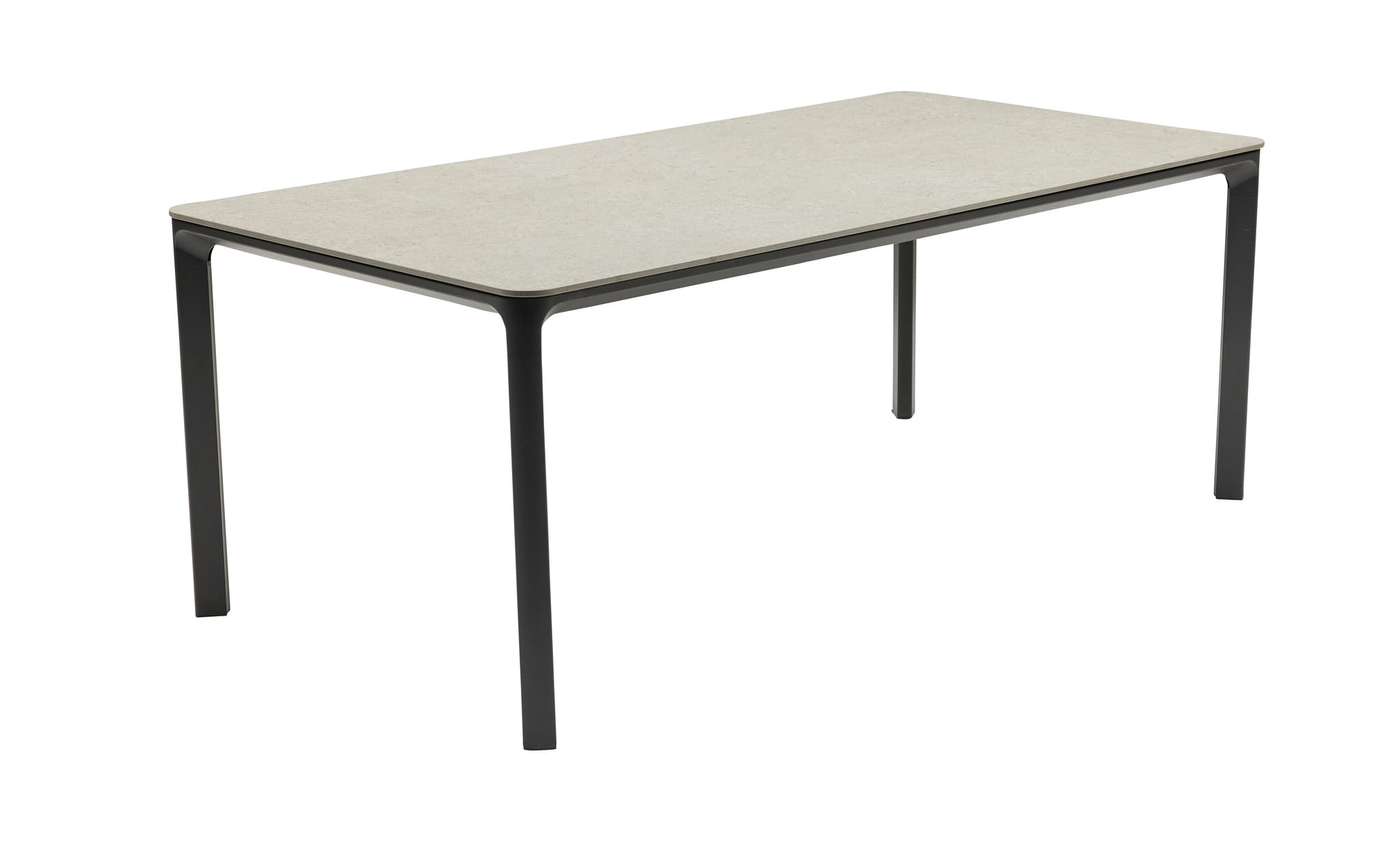 LC Garden »Stilo« Gartentisch Outdoortisch Sintered Stone Keramik Steingrau