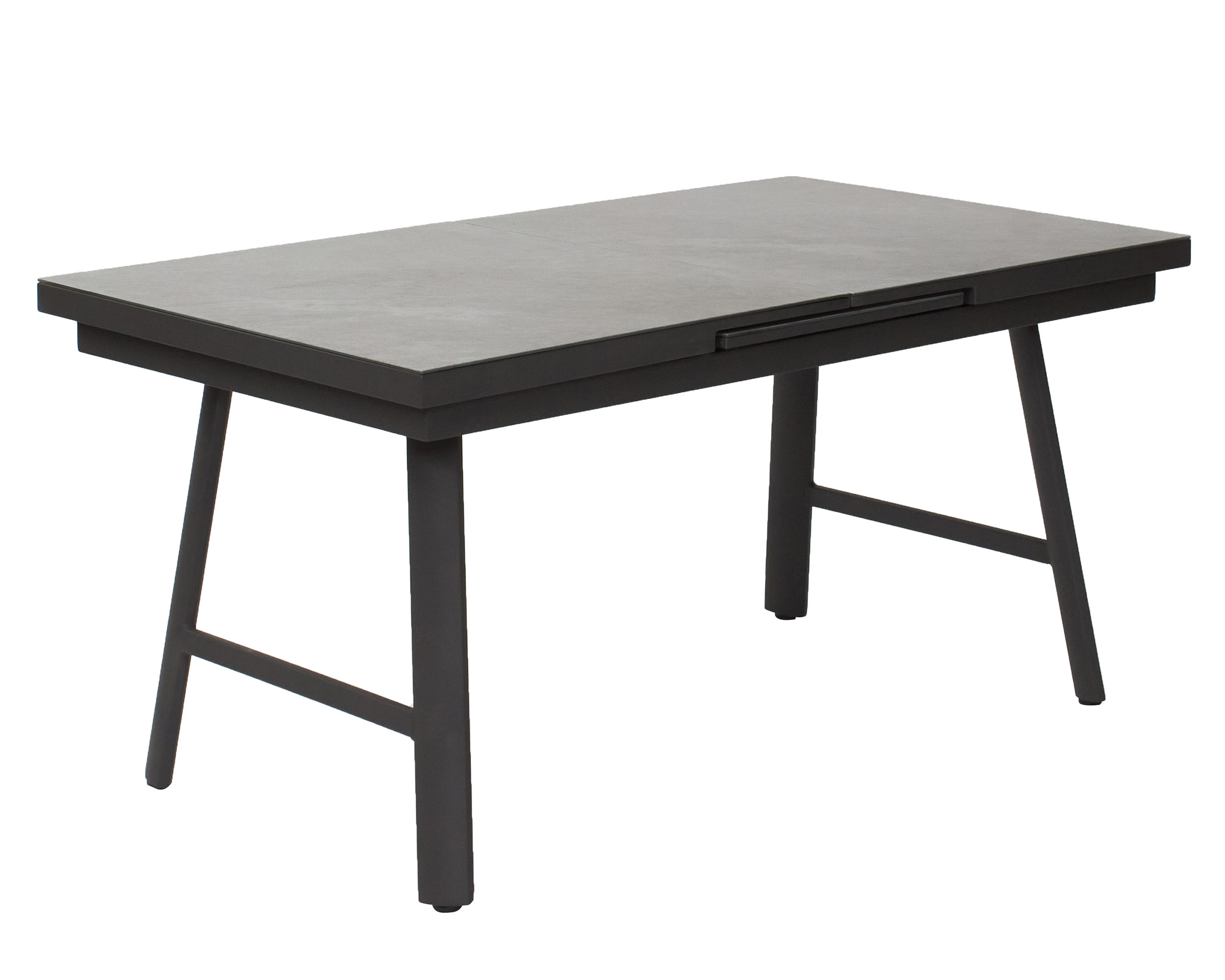 LC Garden »Bondino« Dining Ausziehtisch H-Fuß anthrazit 160/210x90x75cm Gartentisch