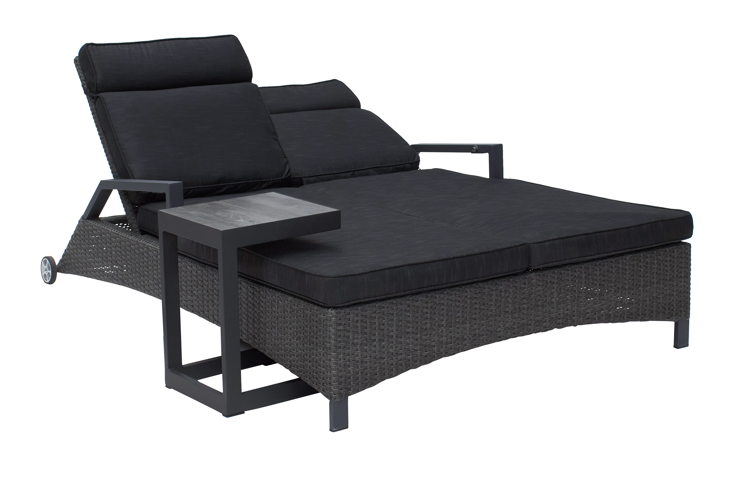 LC Garden »Keramo« Living Doppelliege inkl. passendem Beistelltisch grau-mix