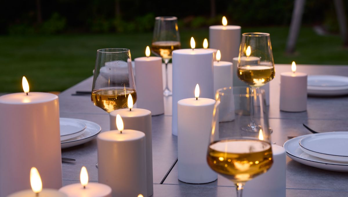 Candela Lights LED Kerzen Echtwachs