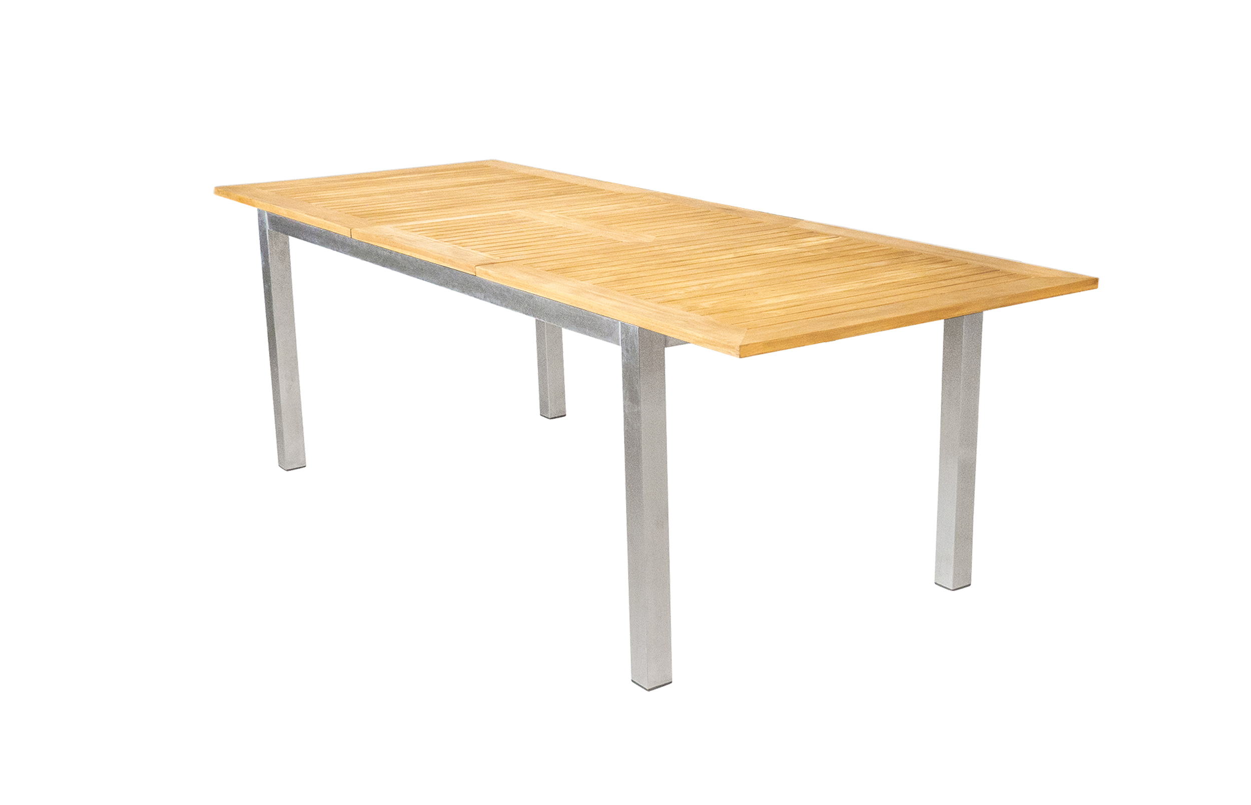 LC Garden »Steelado« Ausziehtisch Edelstahl/Teak 180/240cm Gartentisch Terrassentisch