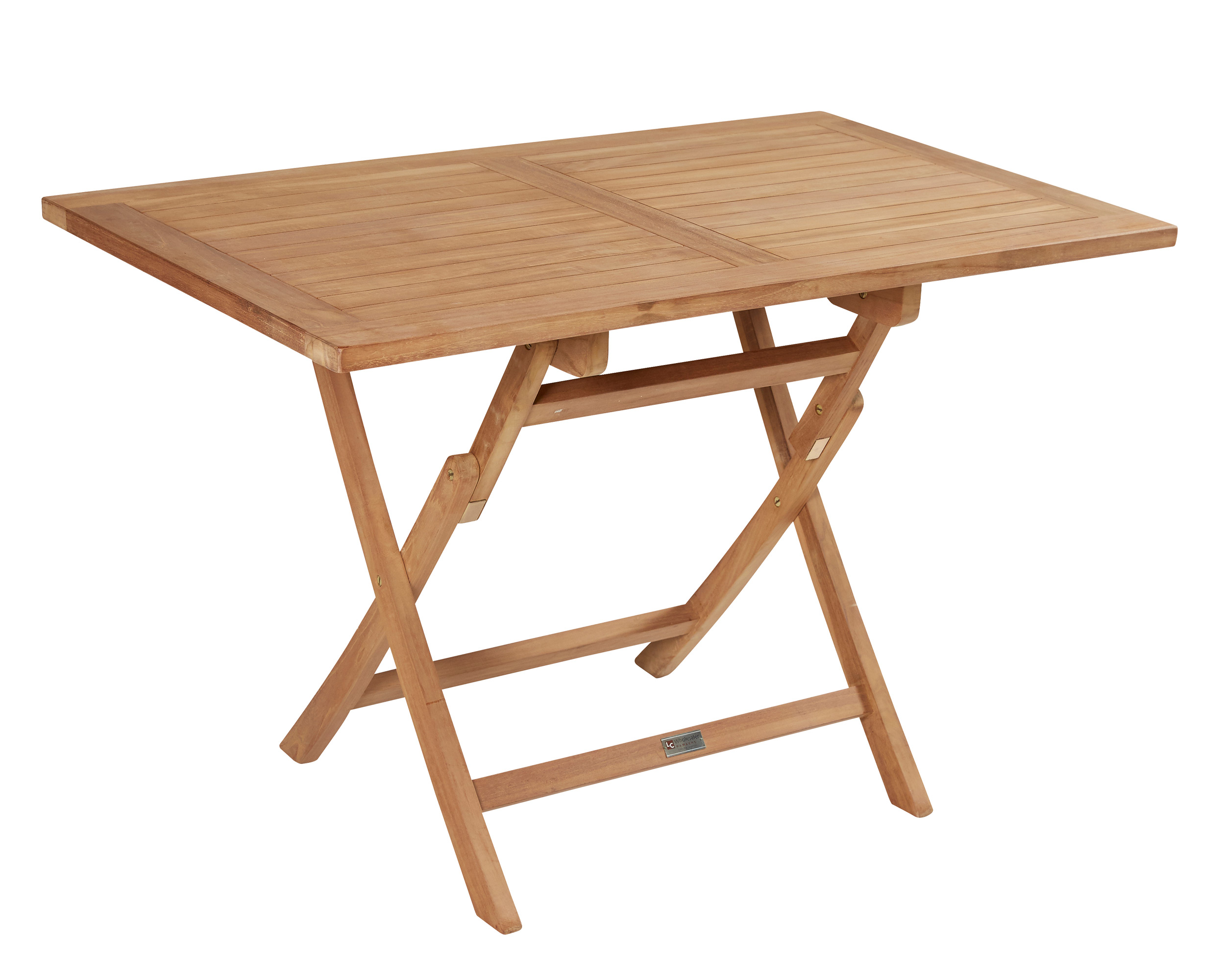 LC Garden »Riva« Teak Klapptisch rechteckig 120x70x75cm