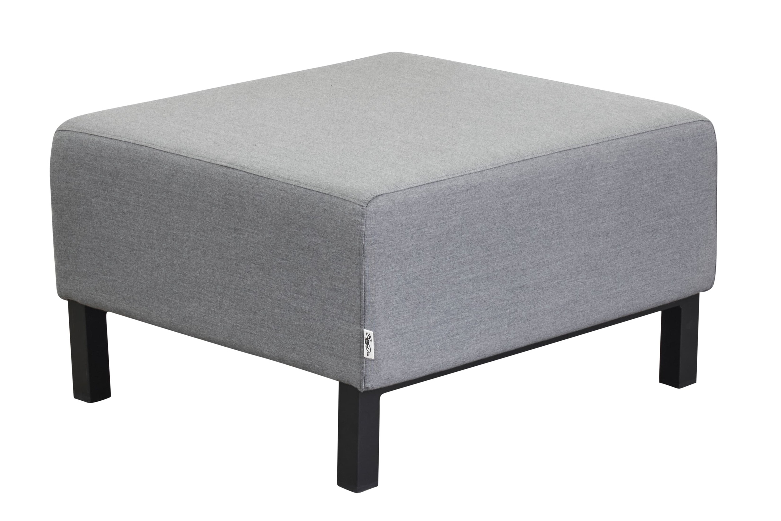 »Sunrino« Lounge-Set flanelle 3-tlg. Gartenlounge Sofa inkl. Beistelltisch Sunbrella®-Bezug