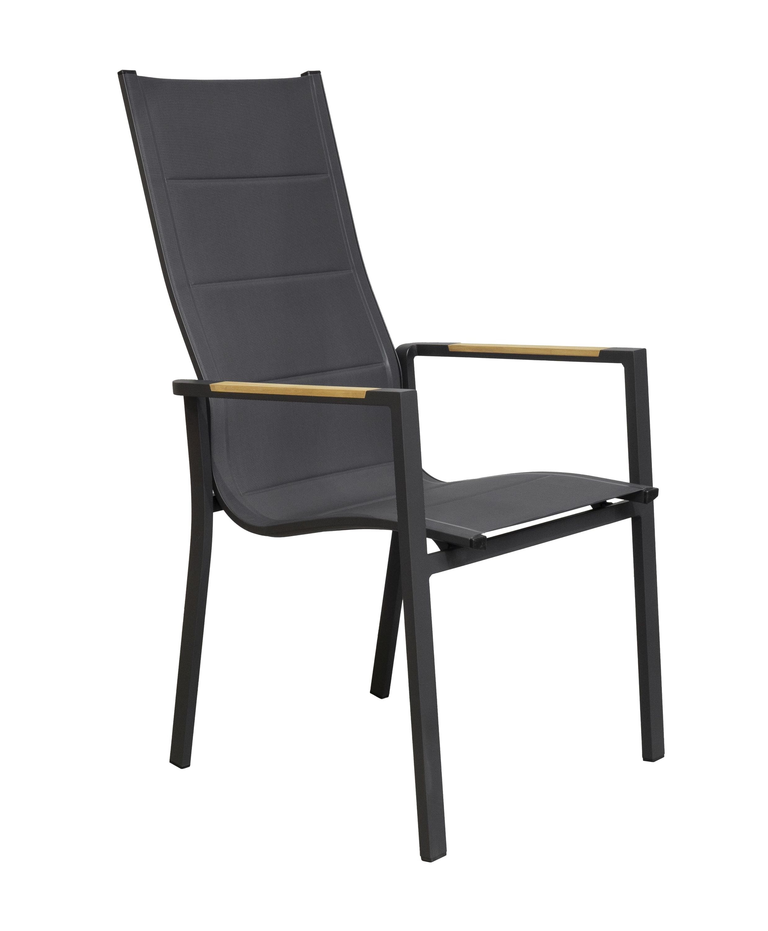 LC Garden »Unicamo« Stapelstuhl hoch Textilen anthrazit/anthrazit