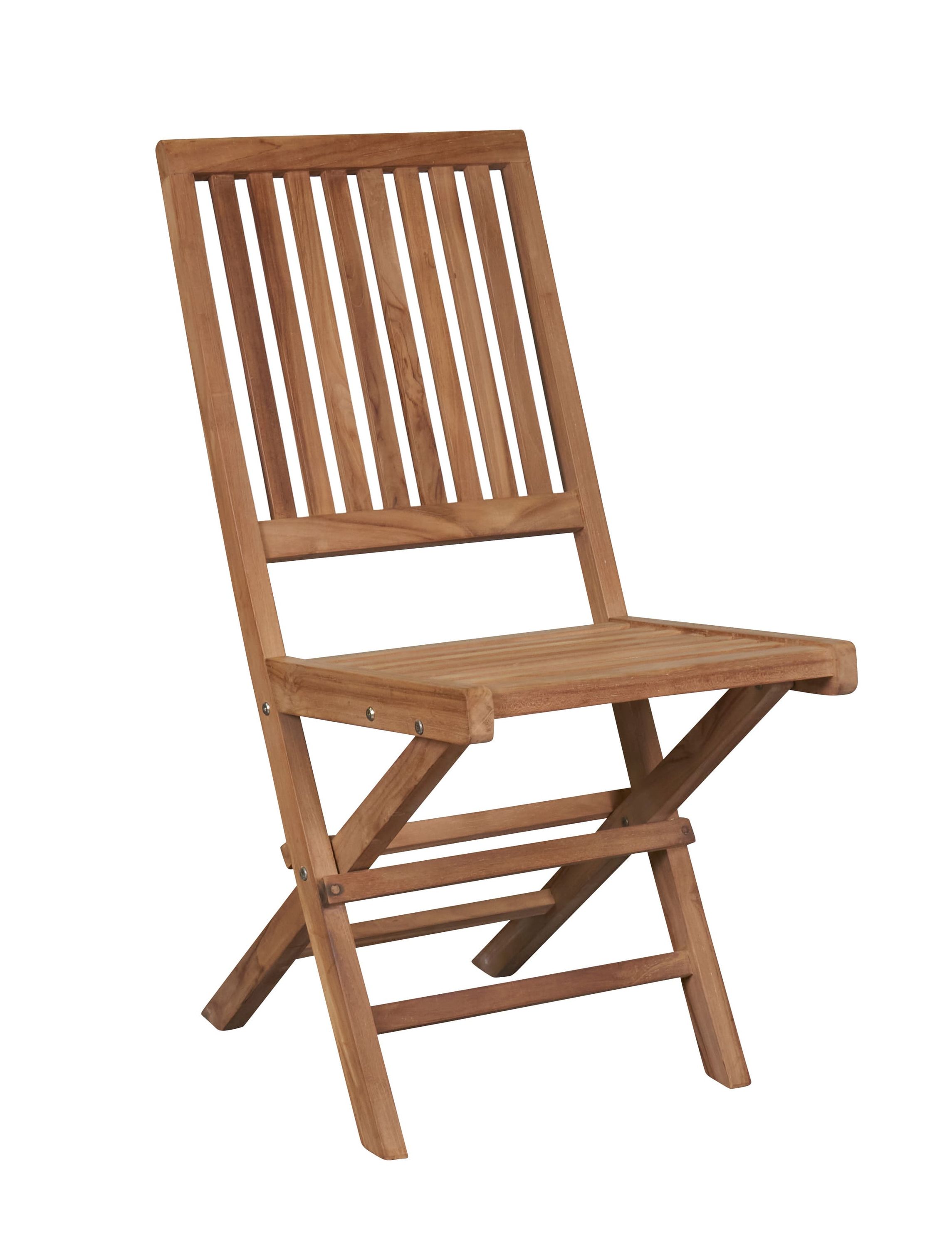 LC Garden 6er Set »Riviona« Teakholz Klappstuhl 46x62x21cm