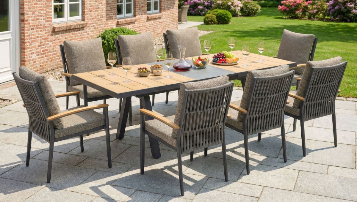 LC Garden 8er Sets: Gartenstühle für 8 Personen