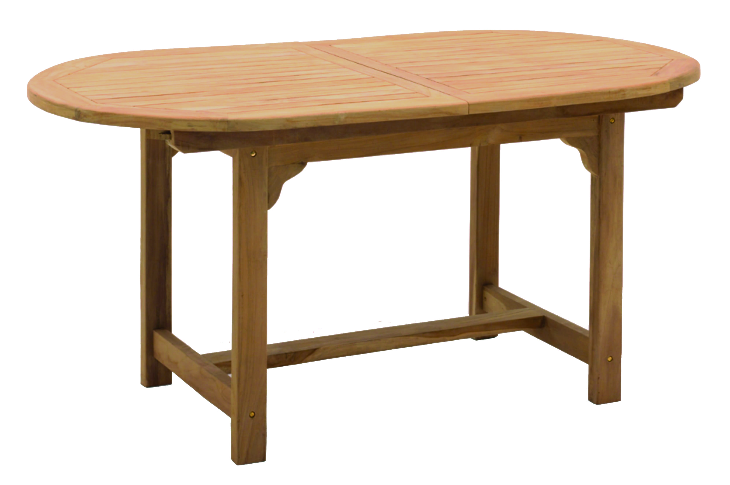 LC Garden »Riva« Teak Ausziehtisch 150/200x90x75cm Esstisch oval ausziehbar