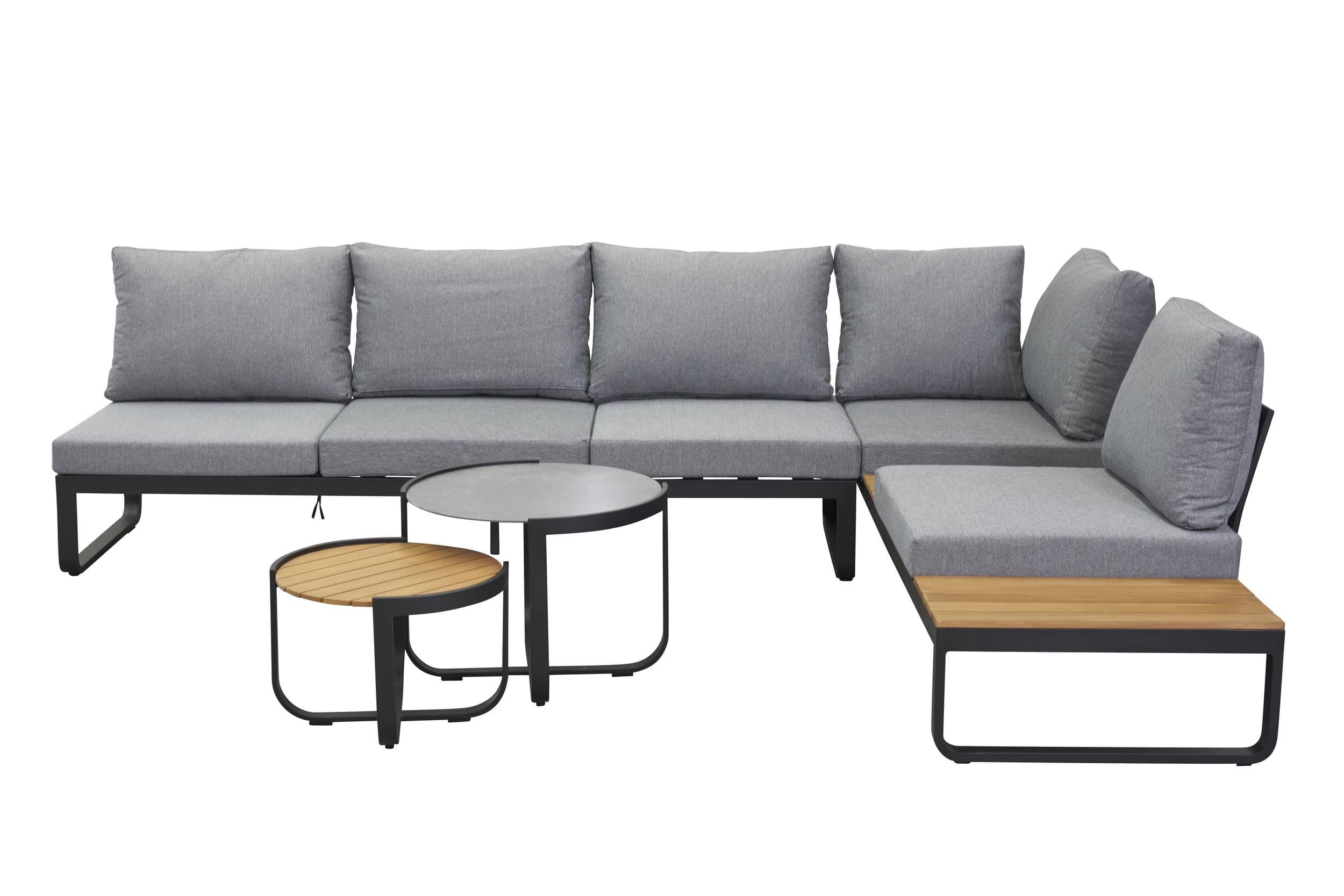 LC Garden »Suneca« Living Lounge Sitzgruppe Gartenlounge inkl. Loungetisch Teakholz