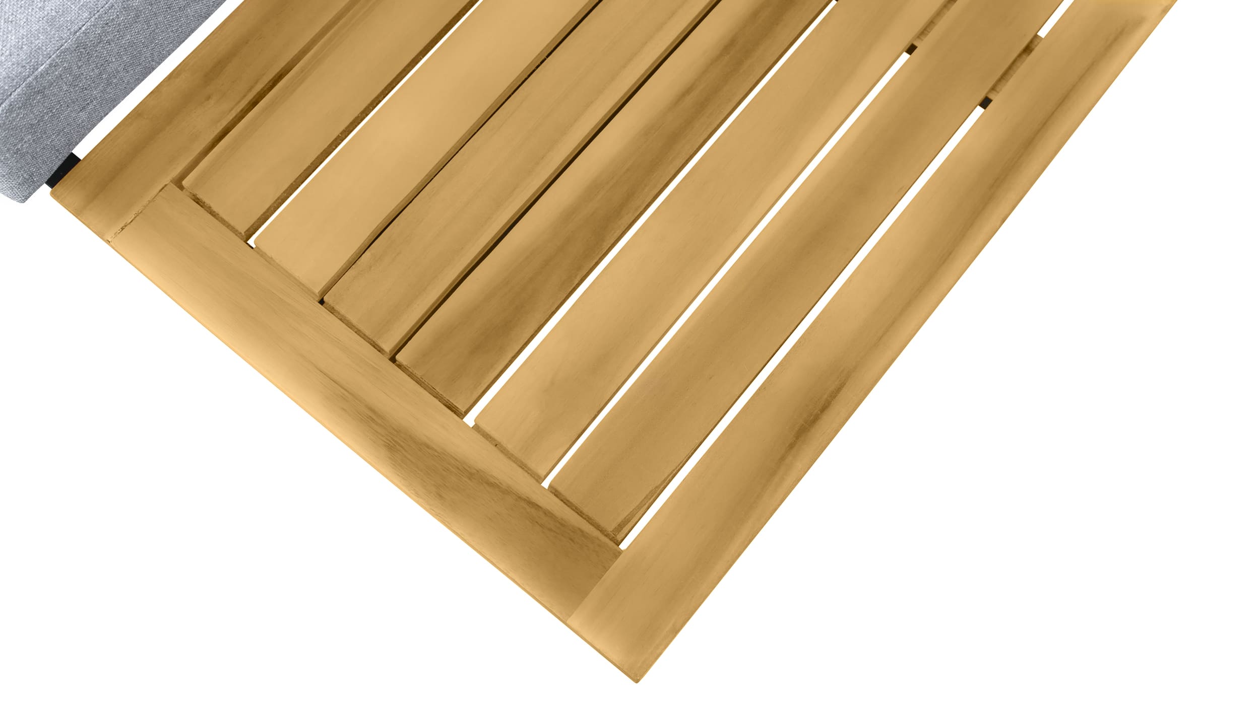 LC Garden »Sungardo« Gartenlounge Set 3tlg. Anthrazit aus Aluminium Akazie