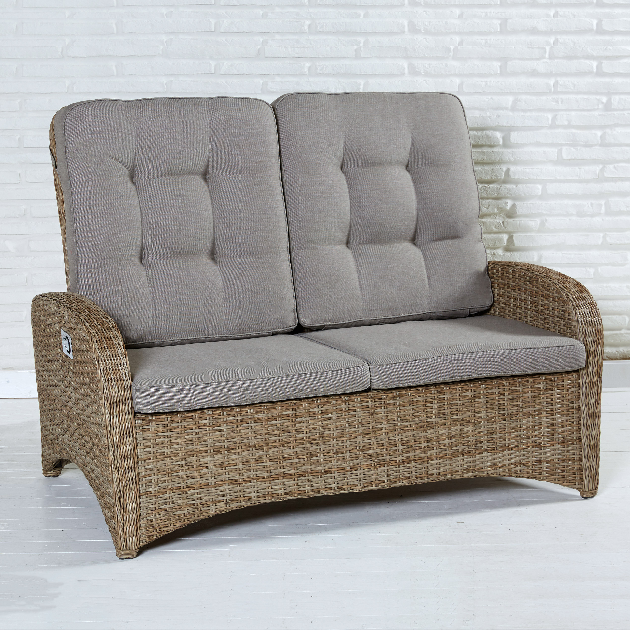 LC Garden »Vigo« Living 2er Sofa natur Zweisitzer