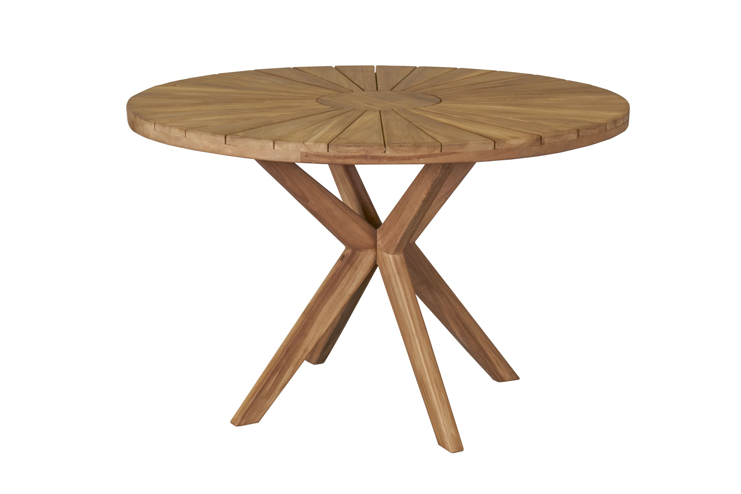 LC Garden »York« Teakholztisch rund Ø120x75cm Esstisch