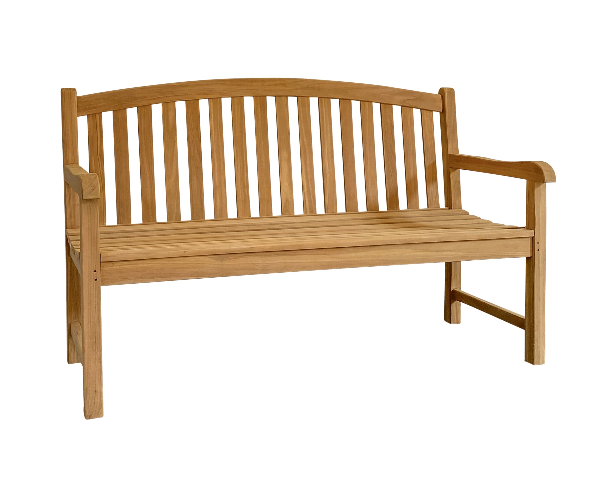 LC Garden »Kunir« Gartenbank Teakholz Holzbank 150cm