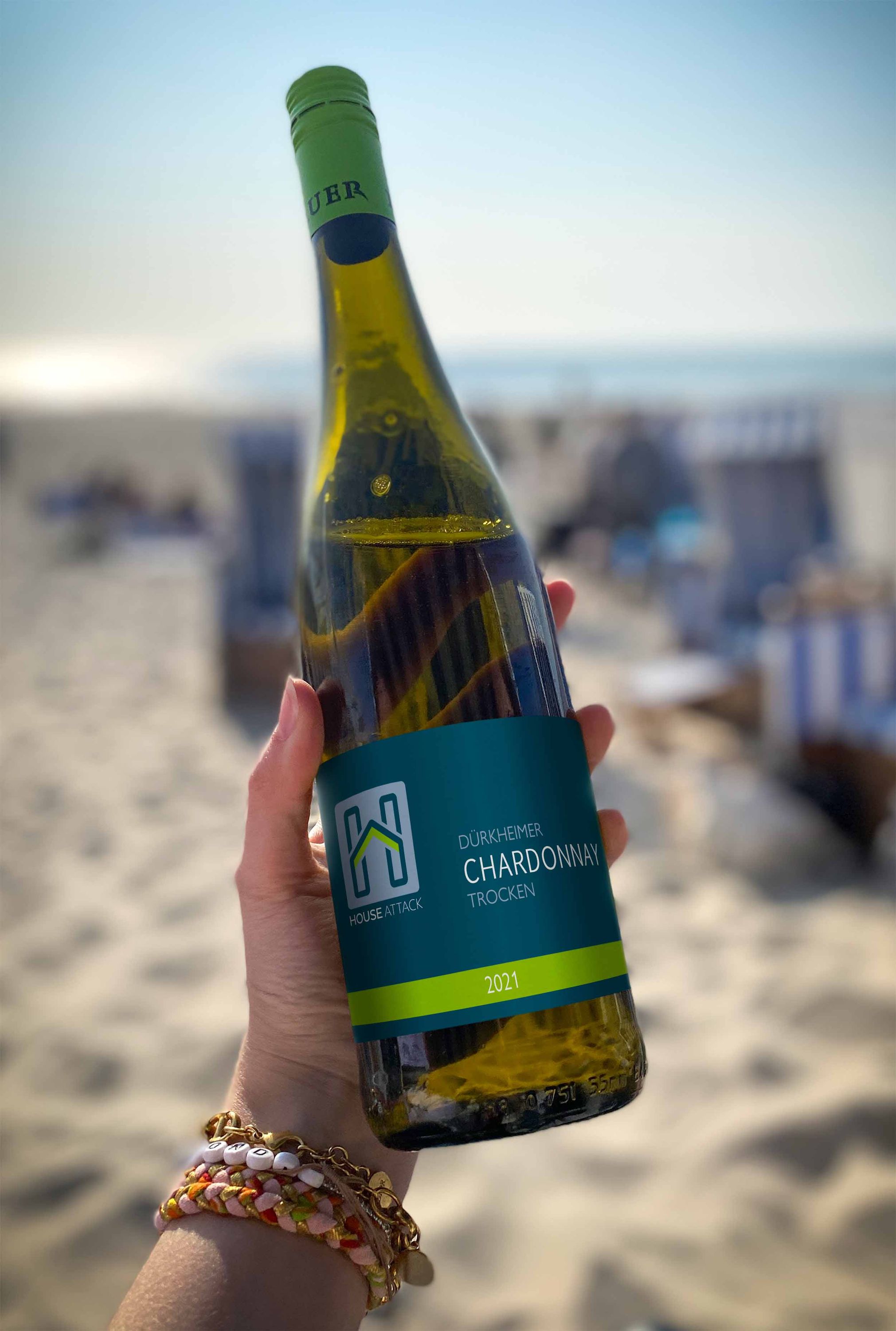 House Attack Wein Chardonnay 2021 trocken