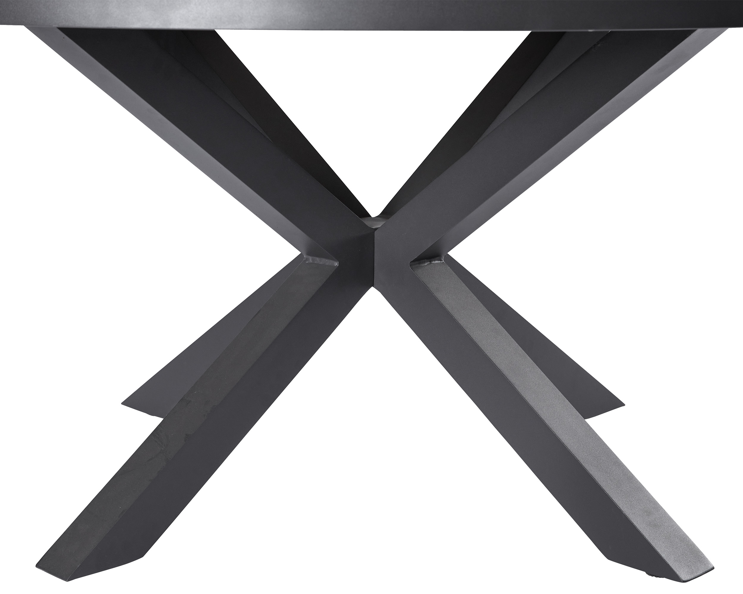 LC Garden »Bondino« Dining Gartentisch rund Ø150x75cm anthrazit mit Glas-Keramik Tischplatte