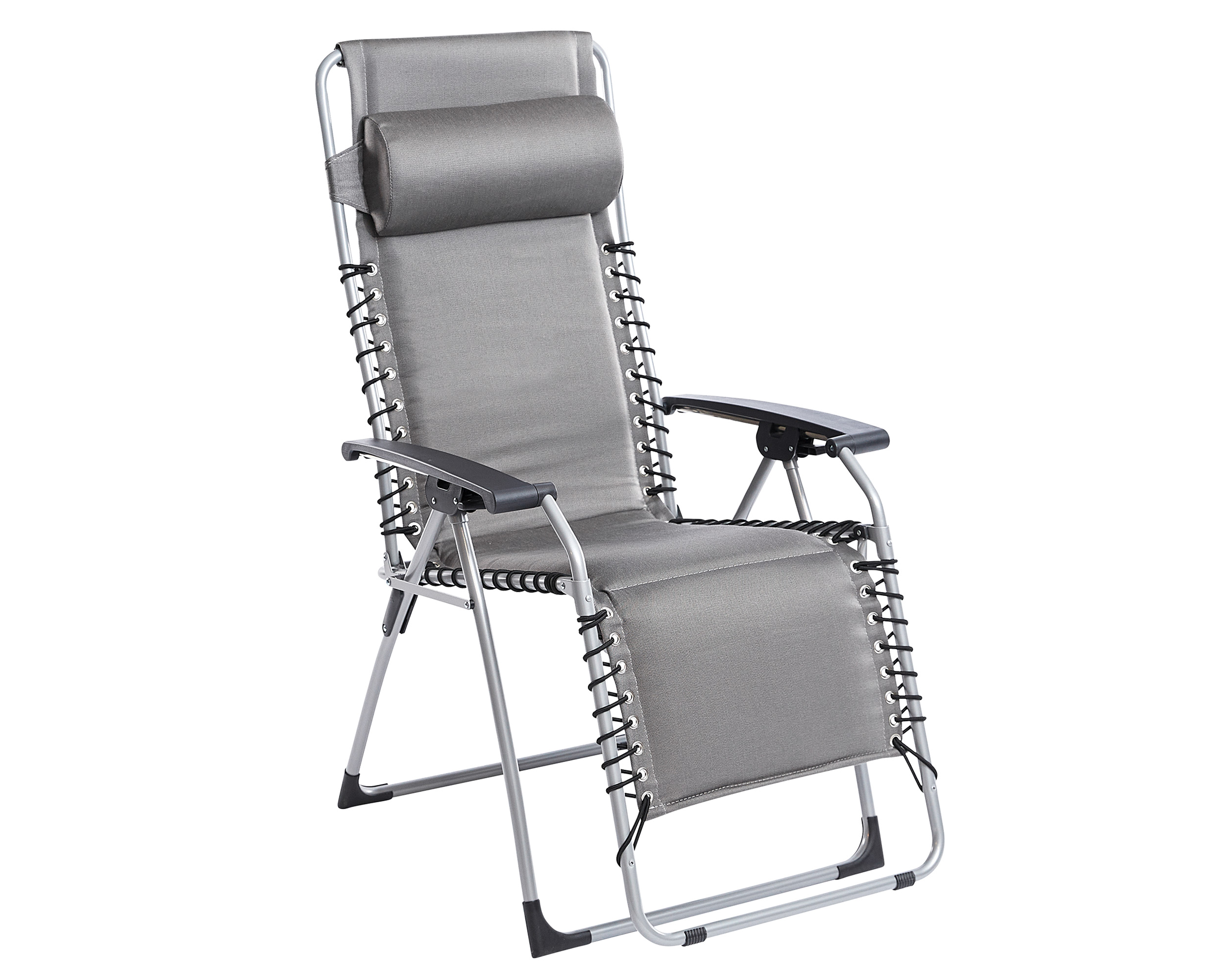 Sungörl »Oasi XL« Relaxliege grau Aluminium Sonnenliege Liegestuhl Gartenliege Campingliege
