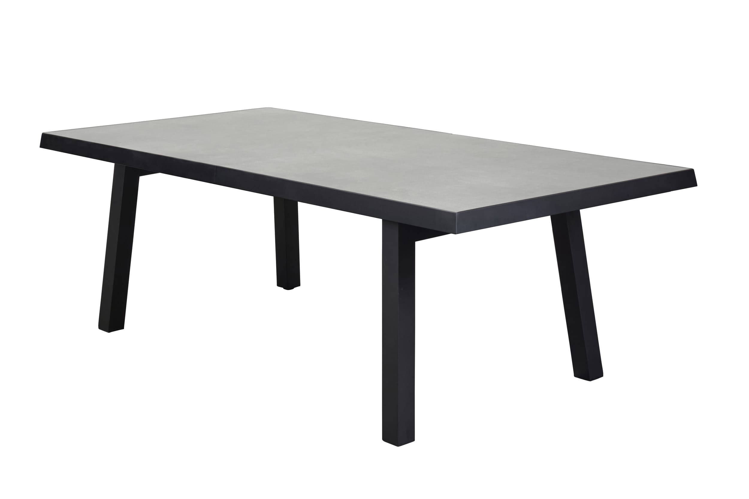 LC Garden »Sondrino« Dining Keramik Esstisch H-Fuß schwarz 200x100x75cm Gartentisch