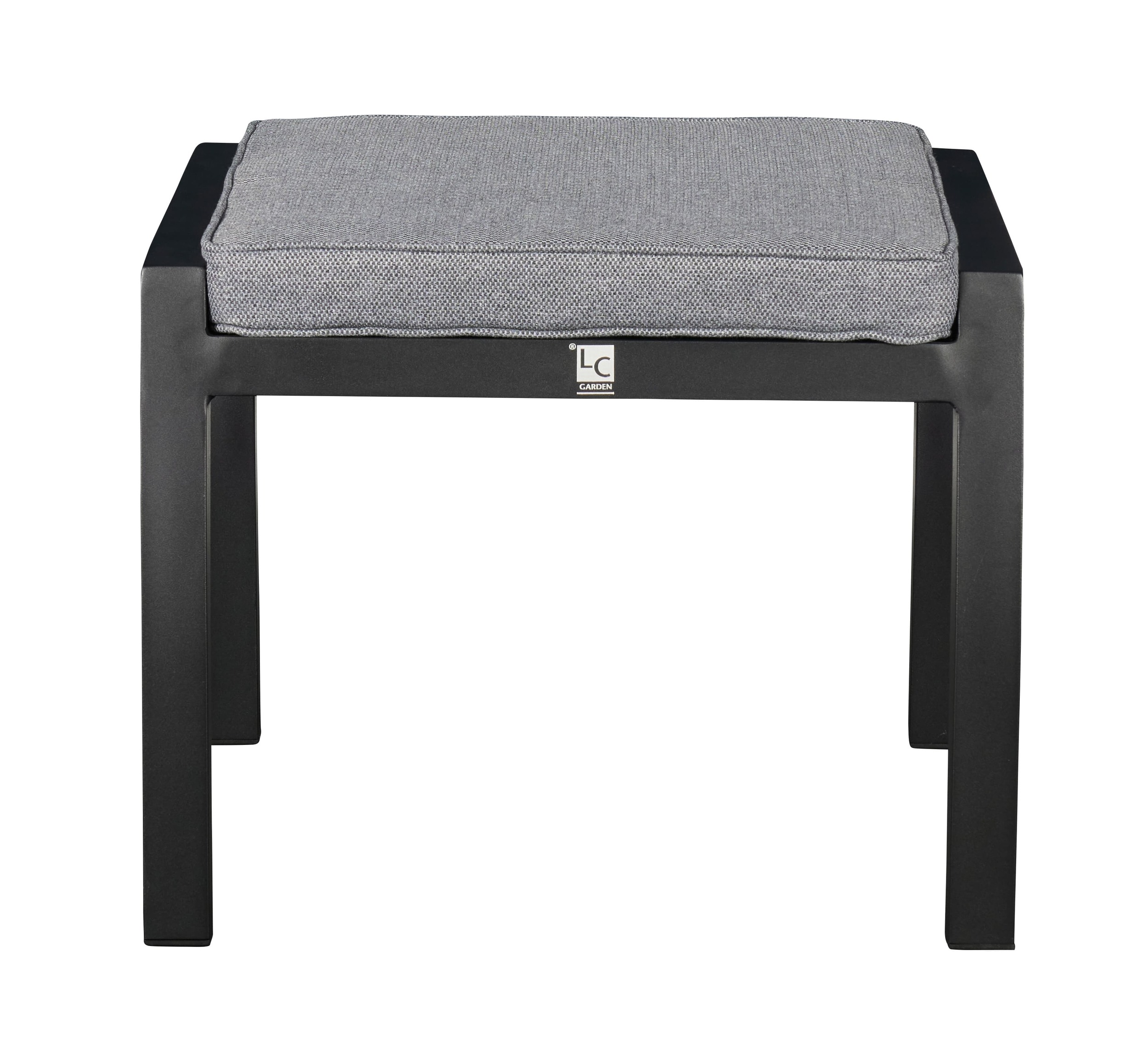 LC Garden »Sondrino« Hocker schwarz Fußbank