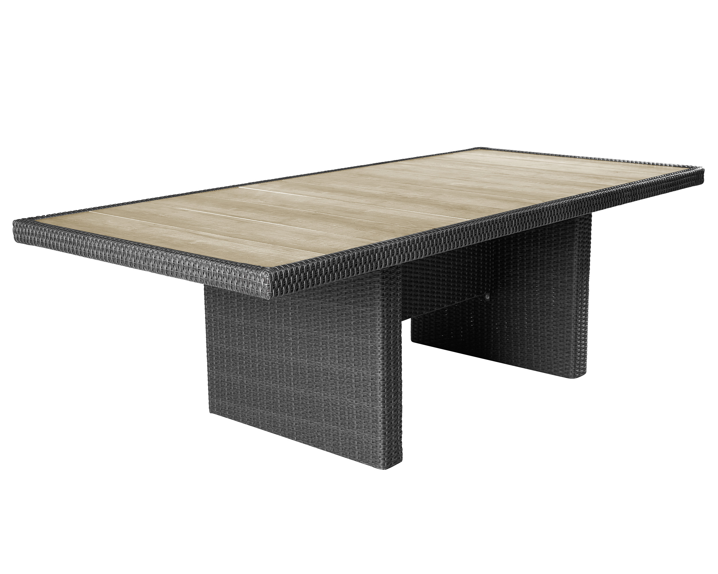LC Garden »Barcelona« Dining Set VII mit Komido Wangentisch grau-mix Sitzgruppe Gartenset