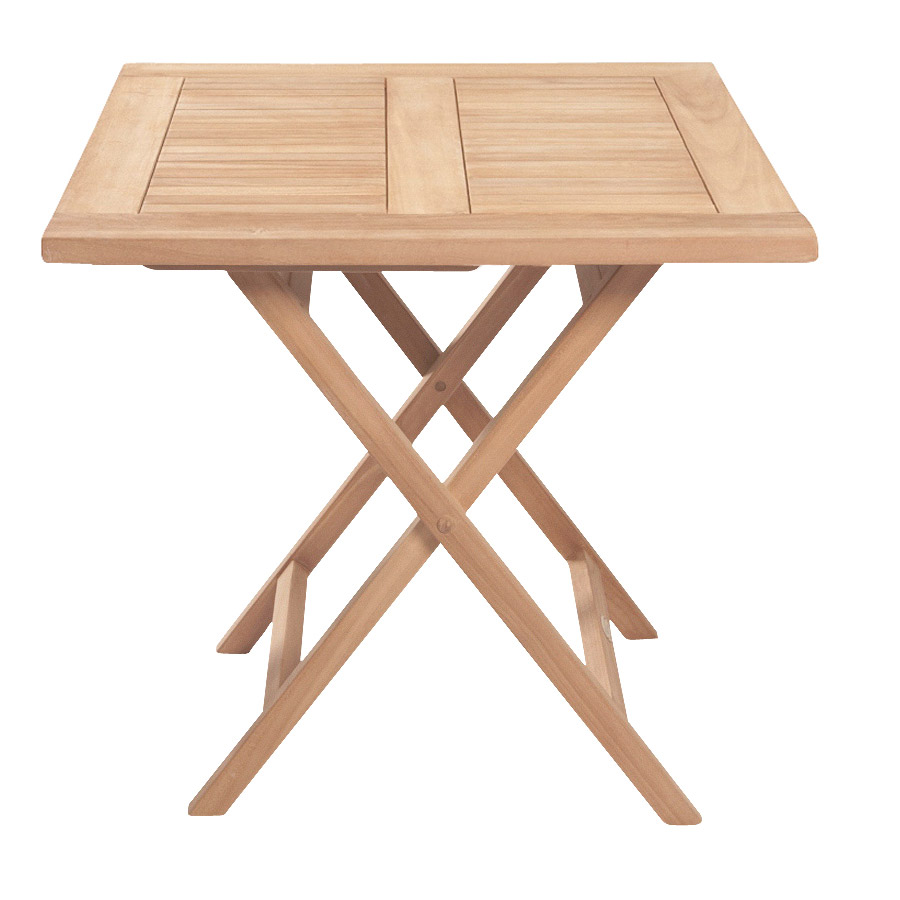 LC Garden »Riva« Teak Klapptisch quadratisch 80x80x75cm